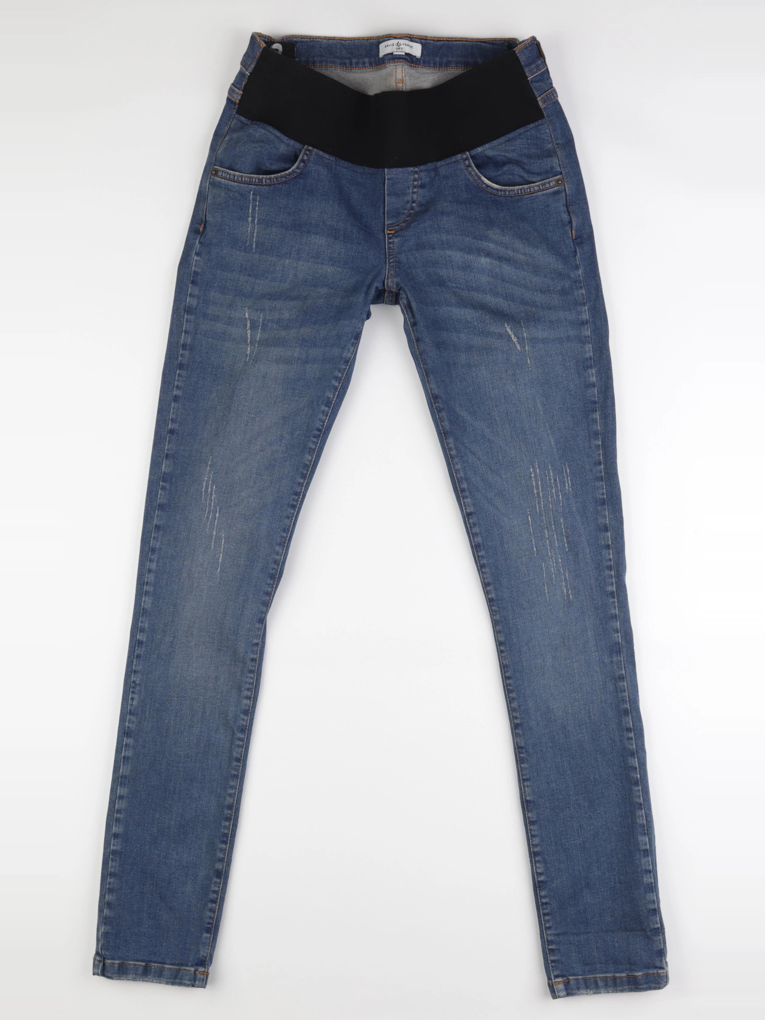Envie de fraise - jean grossesse bleu - 36