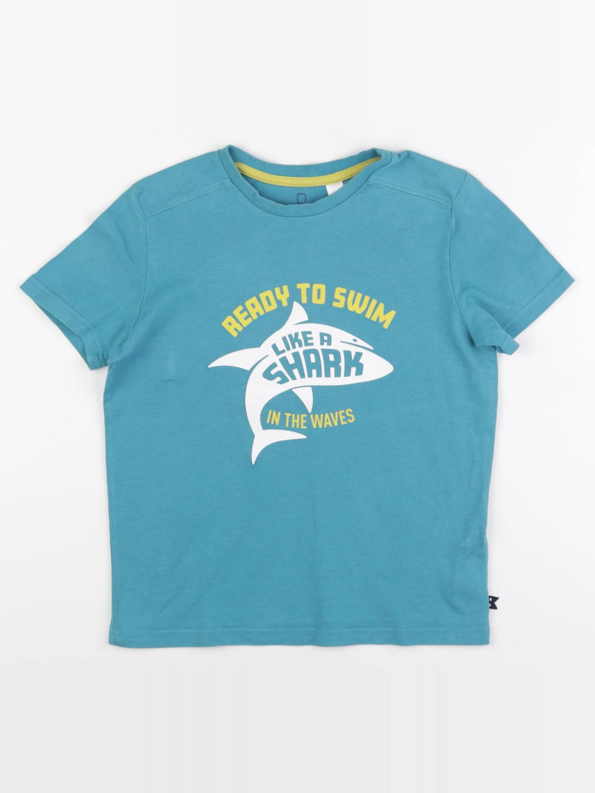 Okaidi - tee-shirt bleu - 6 ans