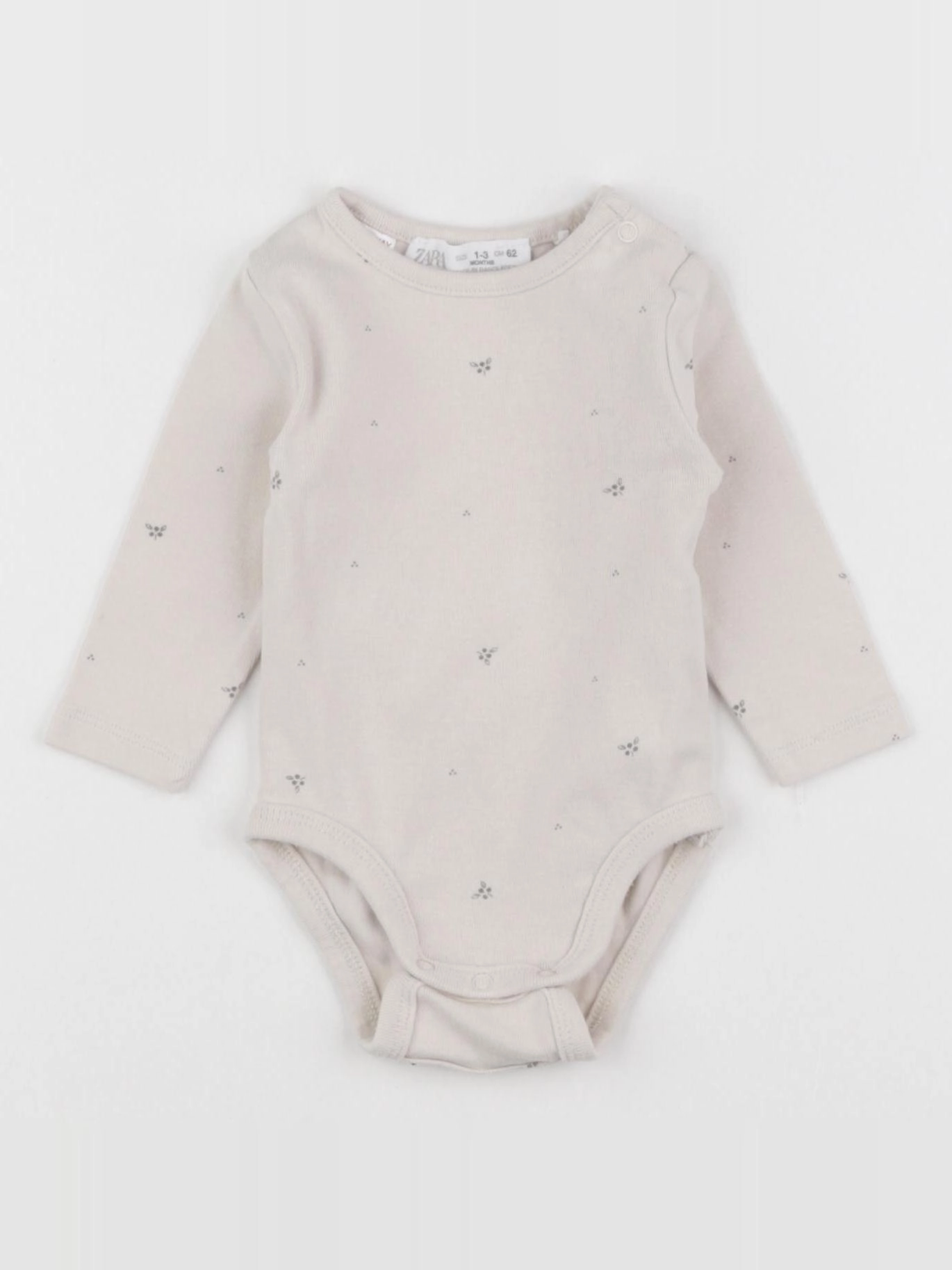 Zara - body beige - 1/3 mois