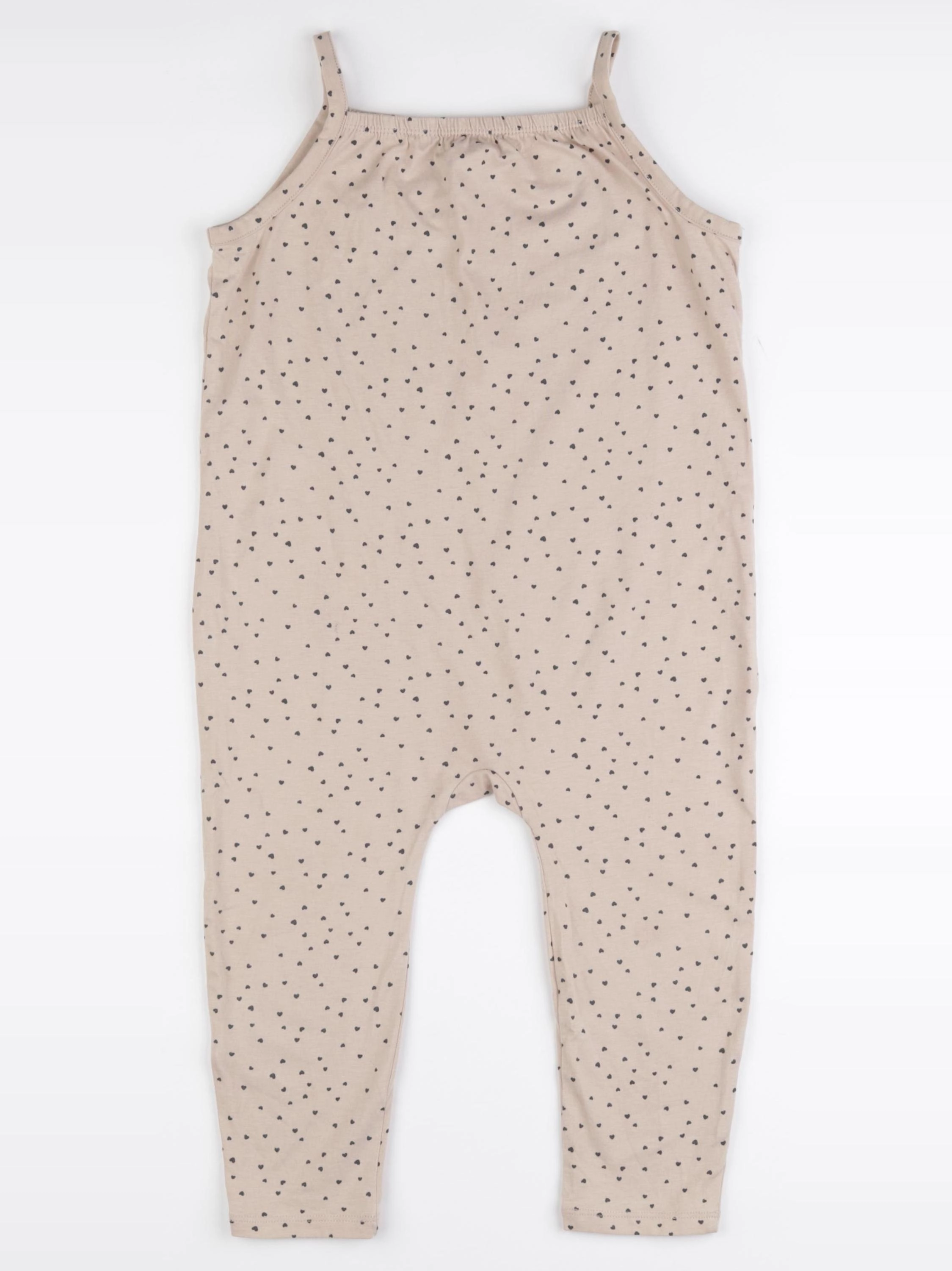 H&M - combinaison beige - 2/3 ans