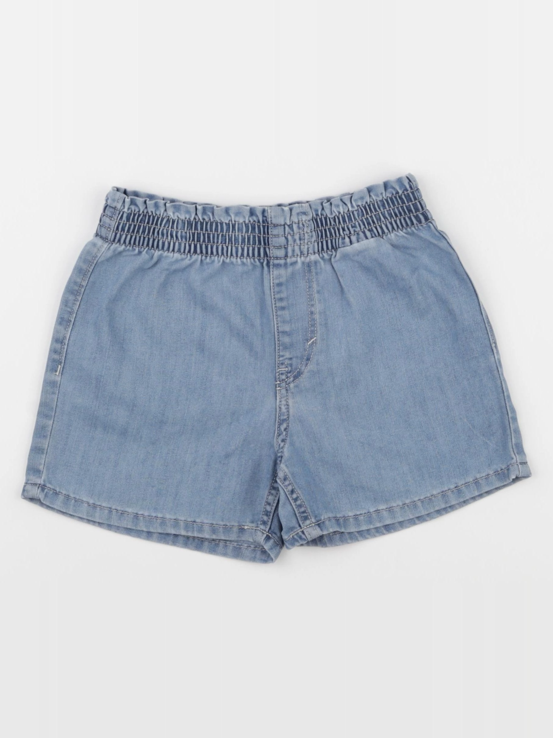 H&M - short bleu - 5/6 ans
