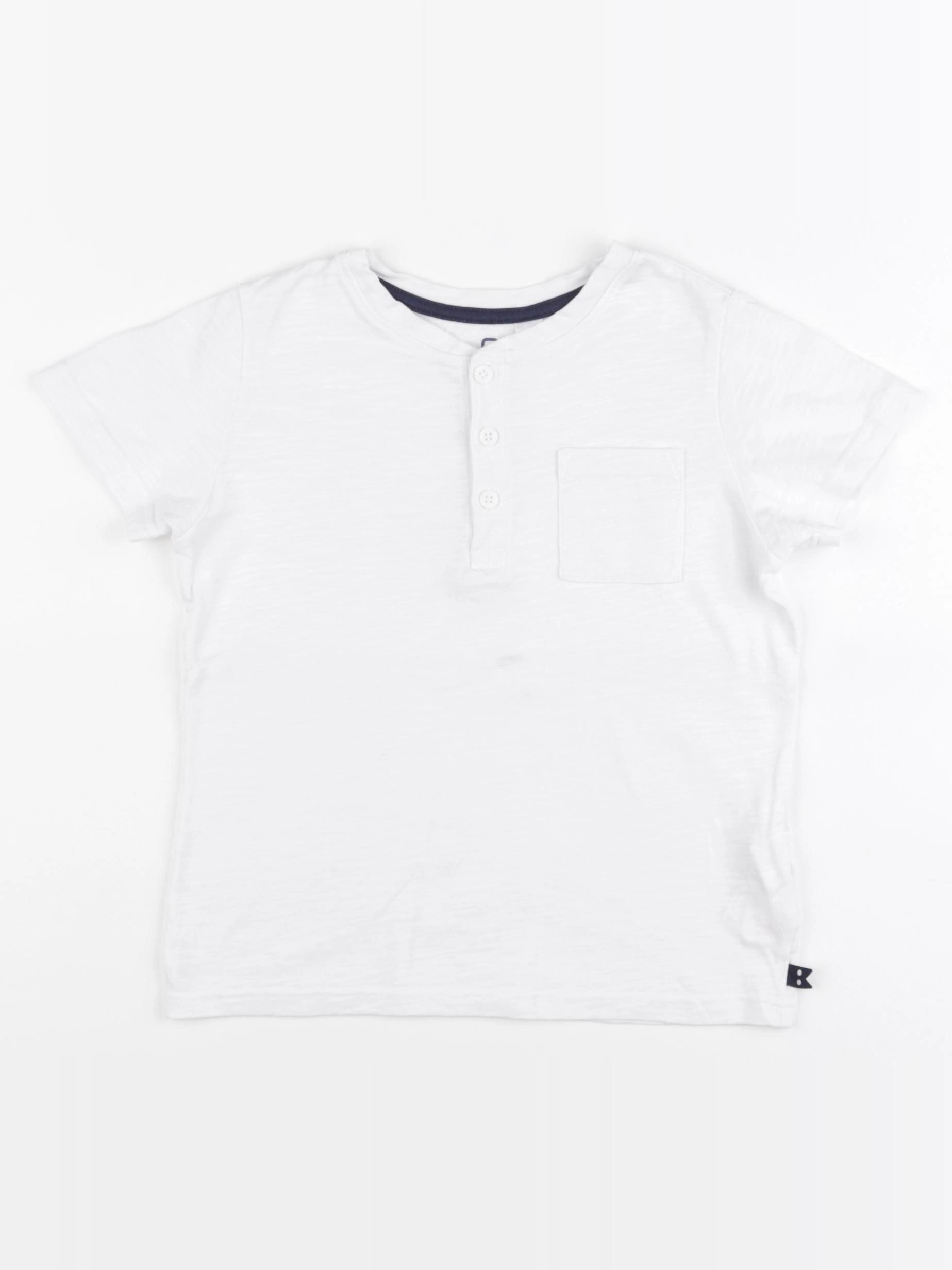 Okaidi - tee-shirt blanc - 4 ans