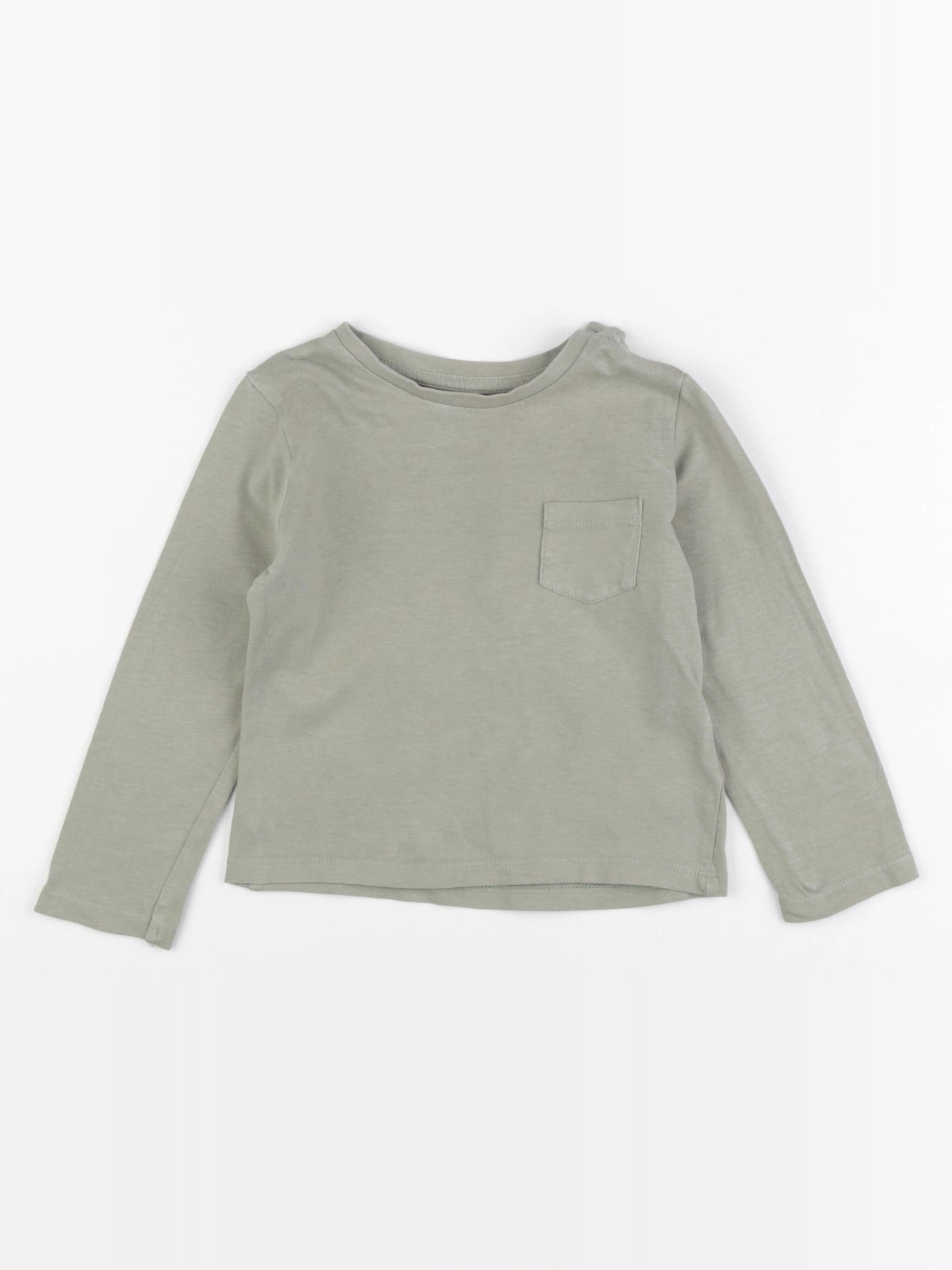 Vertbaudet - tee-shirt vert - 24 mois