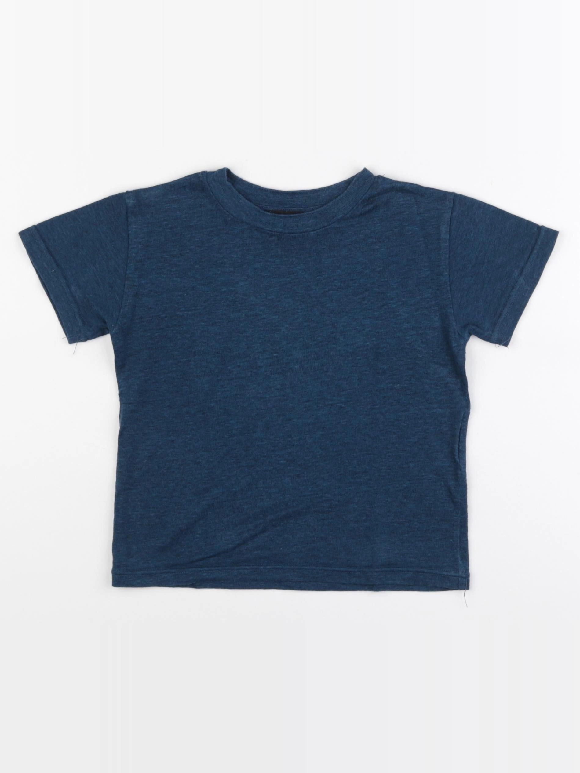 Monoprix - tee-shirt bleu, vert - 4 ans