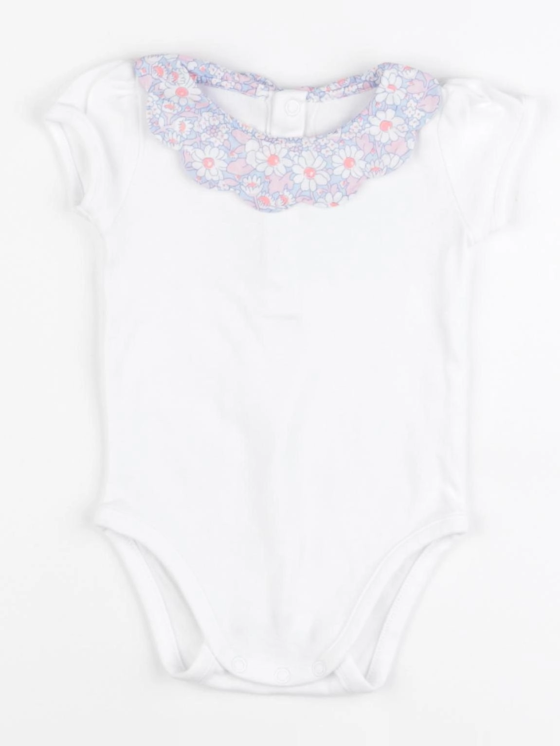 Jacadi - body à col blanc - 12 mois