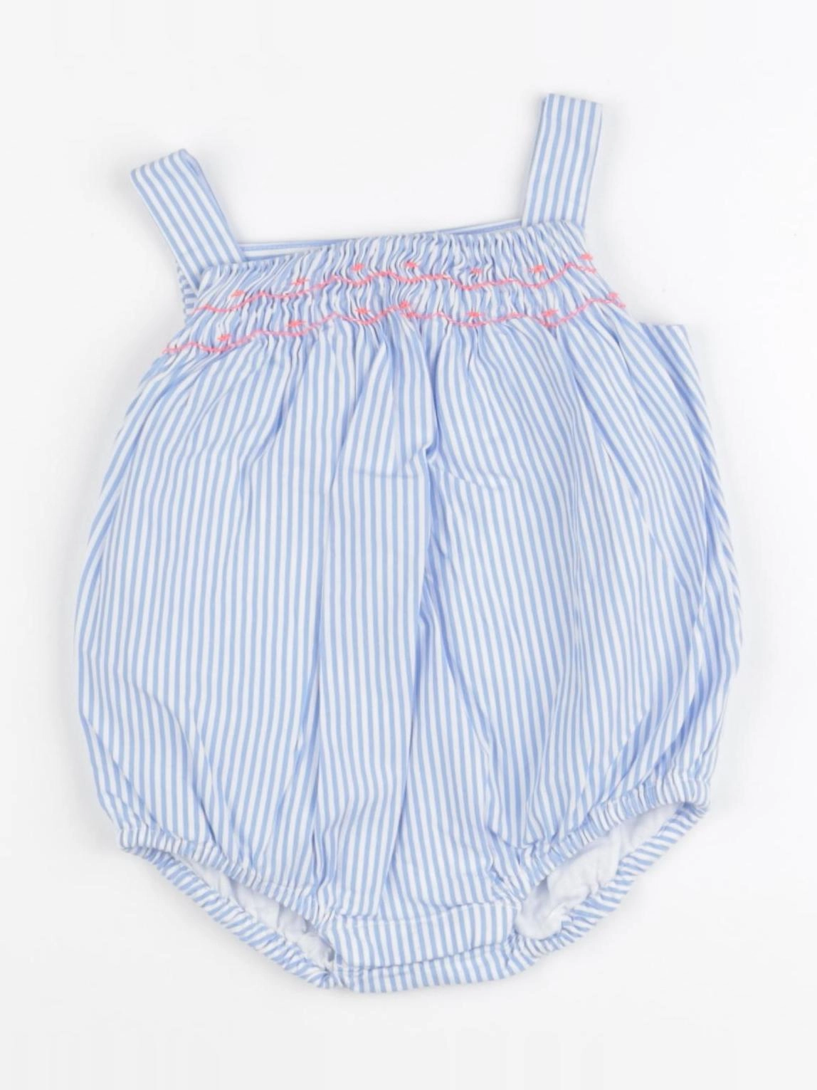 Jacadi - salopette bleu, blanc - 3 mois