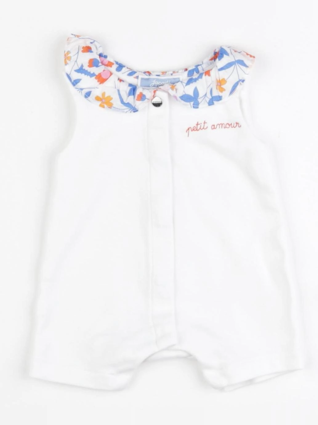 Jacadi - combinaison blanc - 1 mois