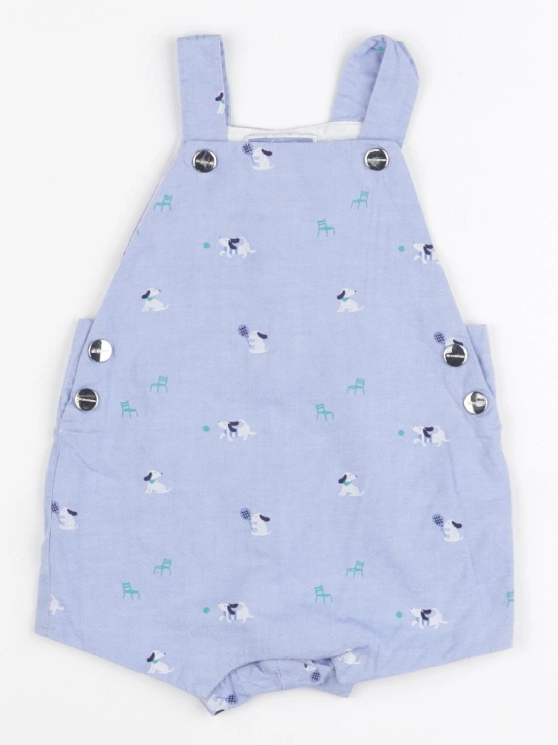Jacadi - salopette bleu - 3 mois