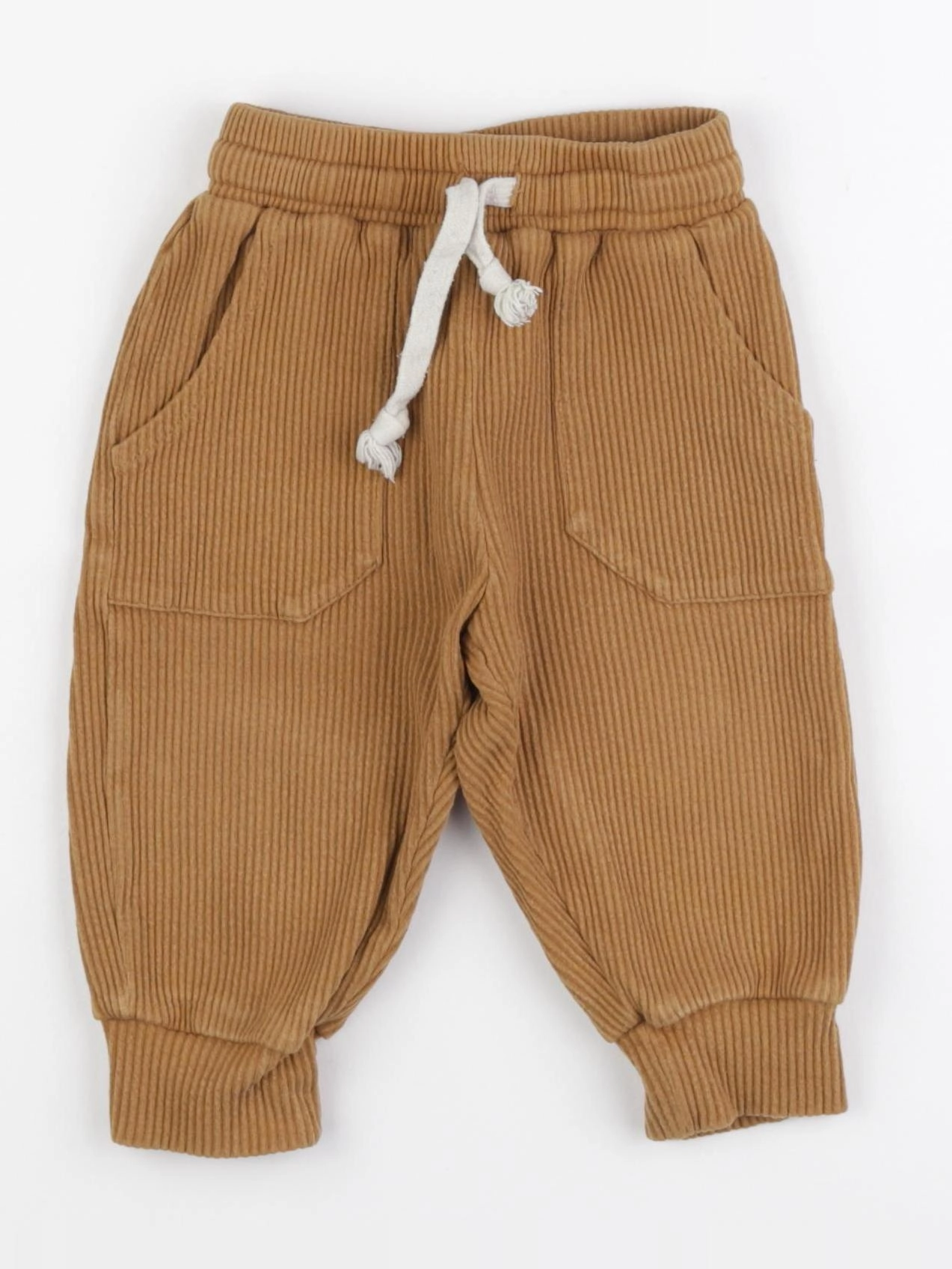 Gamin gamine - jogging marron - 6/12 mois