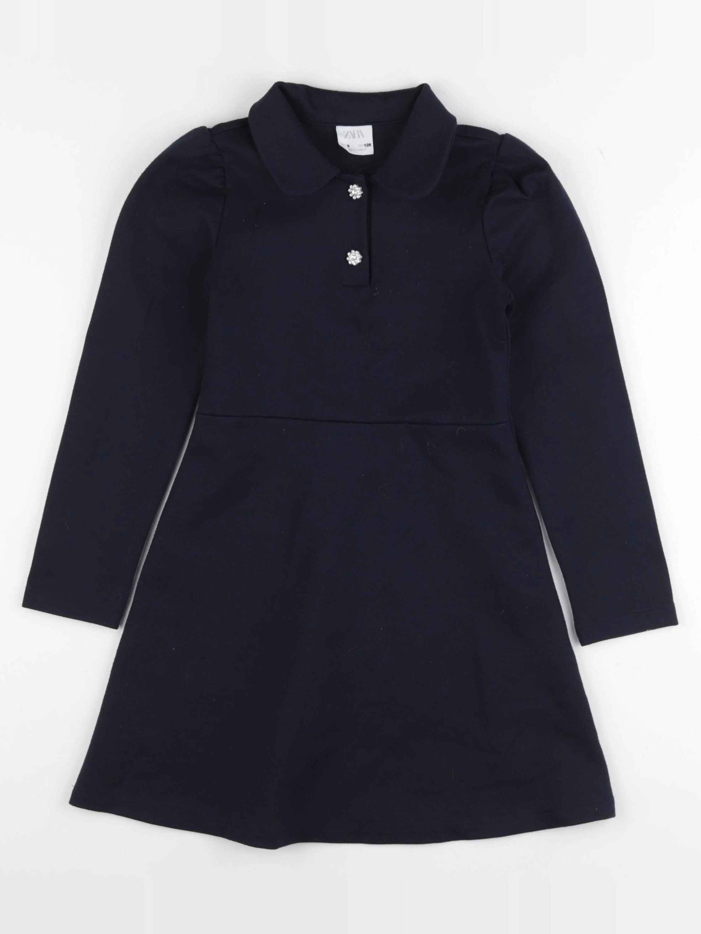 Zara - robe bleu - 8 ans