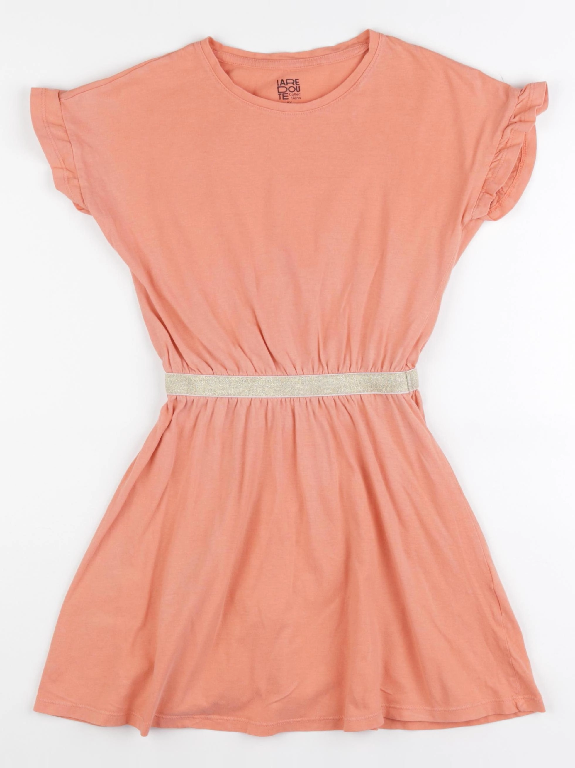 La Redoute - robe orange - 8 ans