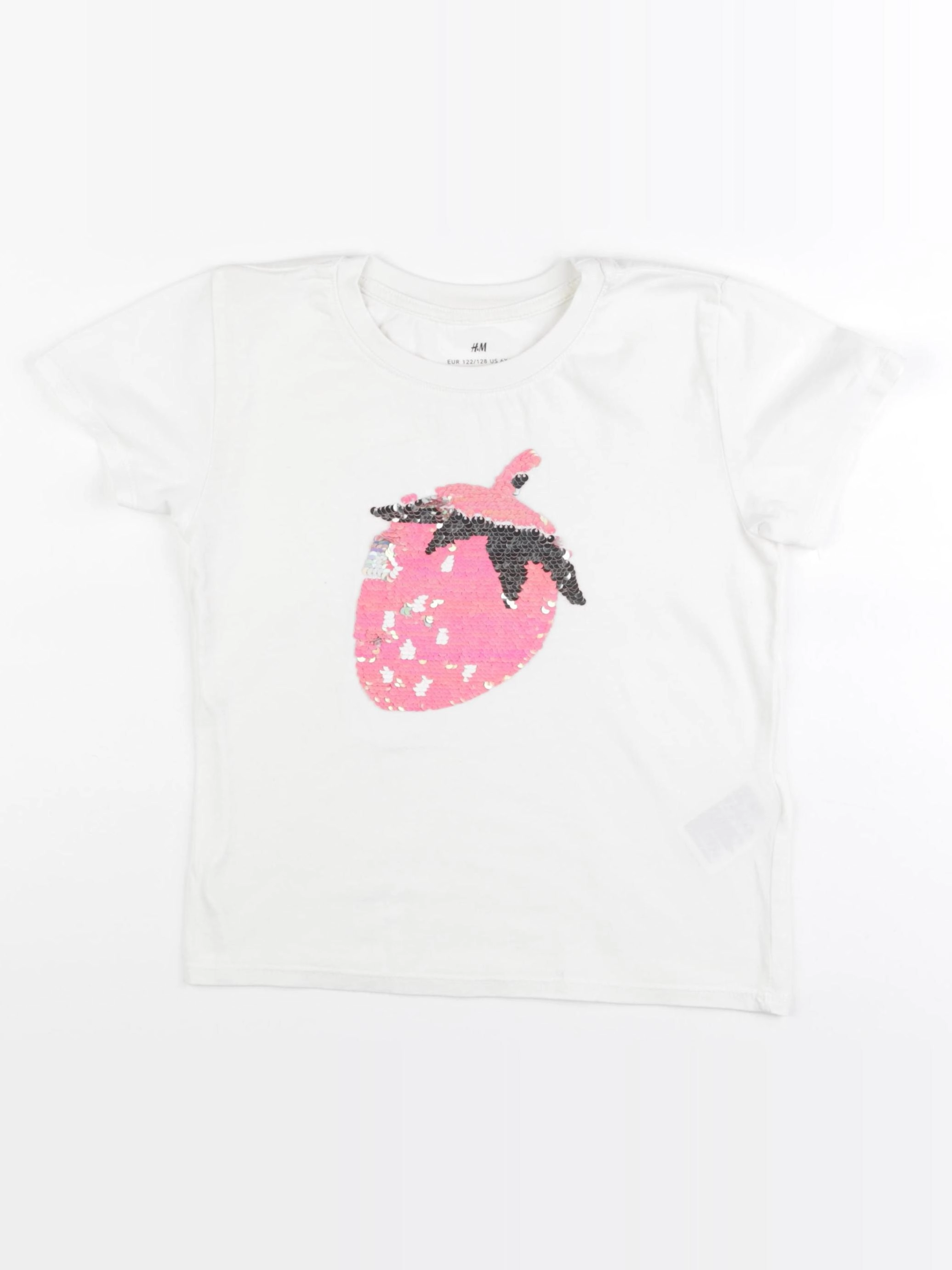 Tape à l'oeil - tee-shirt blanc - 6/8 ans