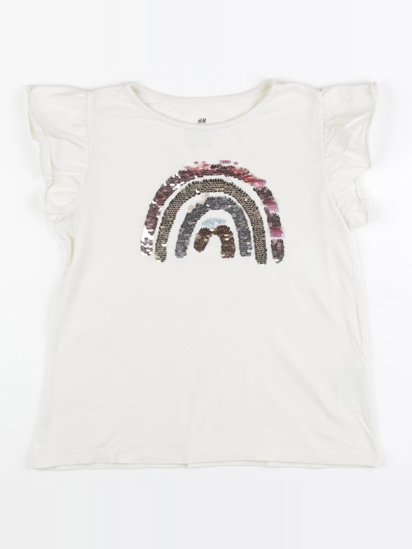 Tape à l'oeil - tee-shirt blanc - 8/10 ans