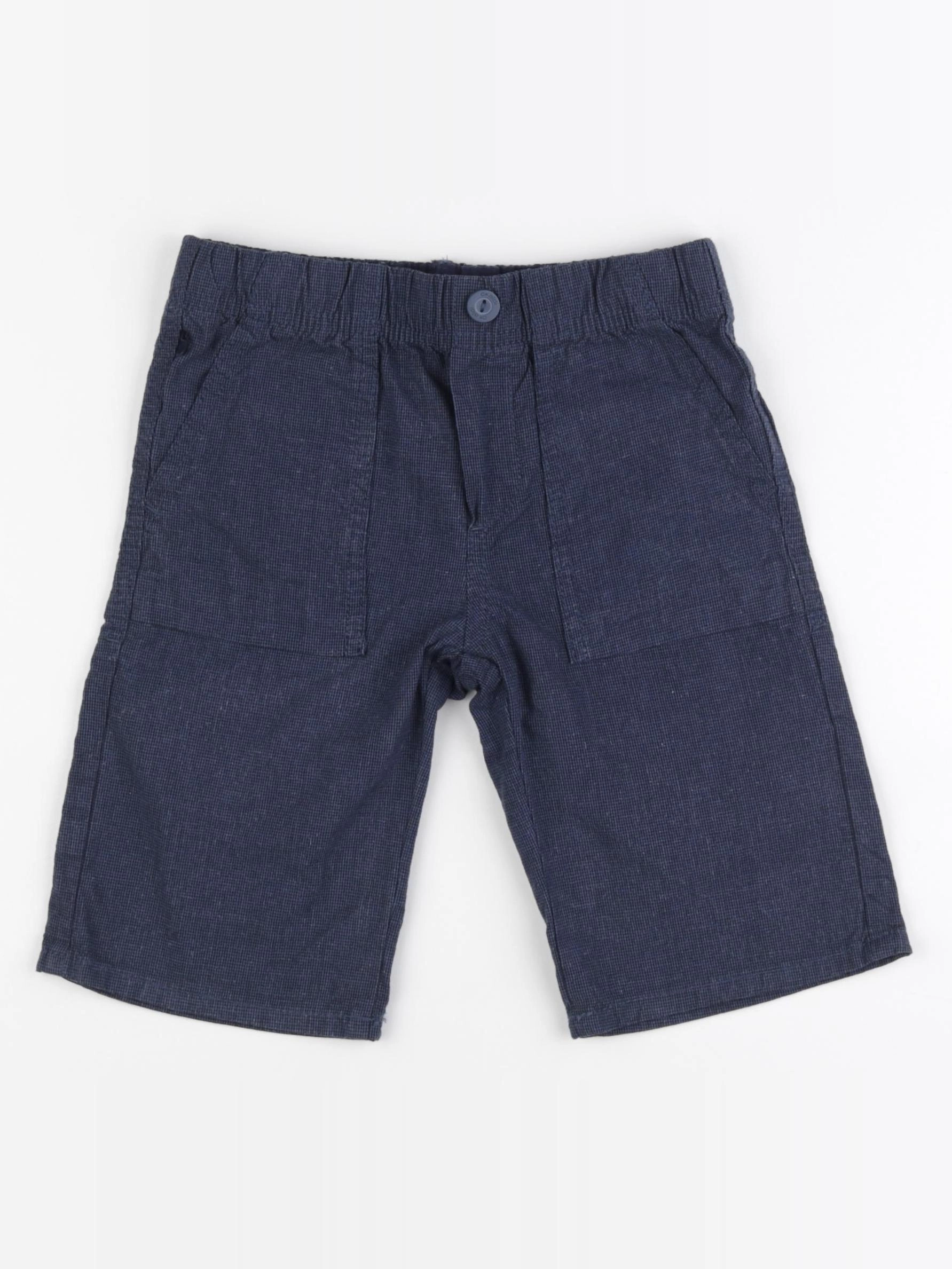 Okaidi - short bleu - 7 ans
