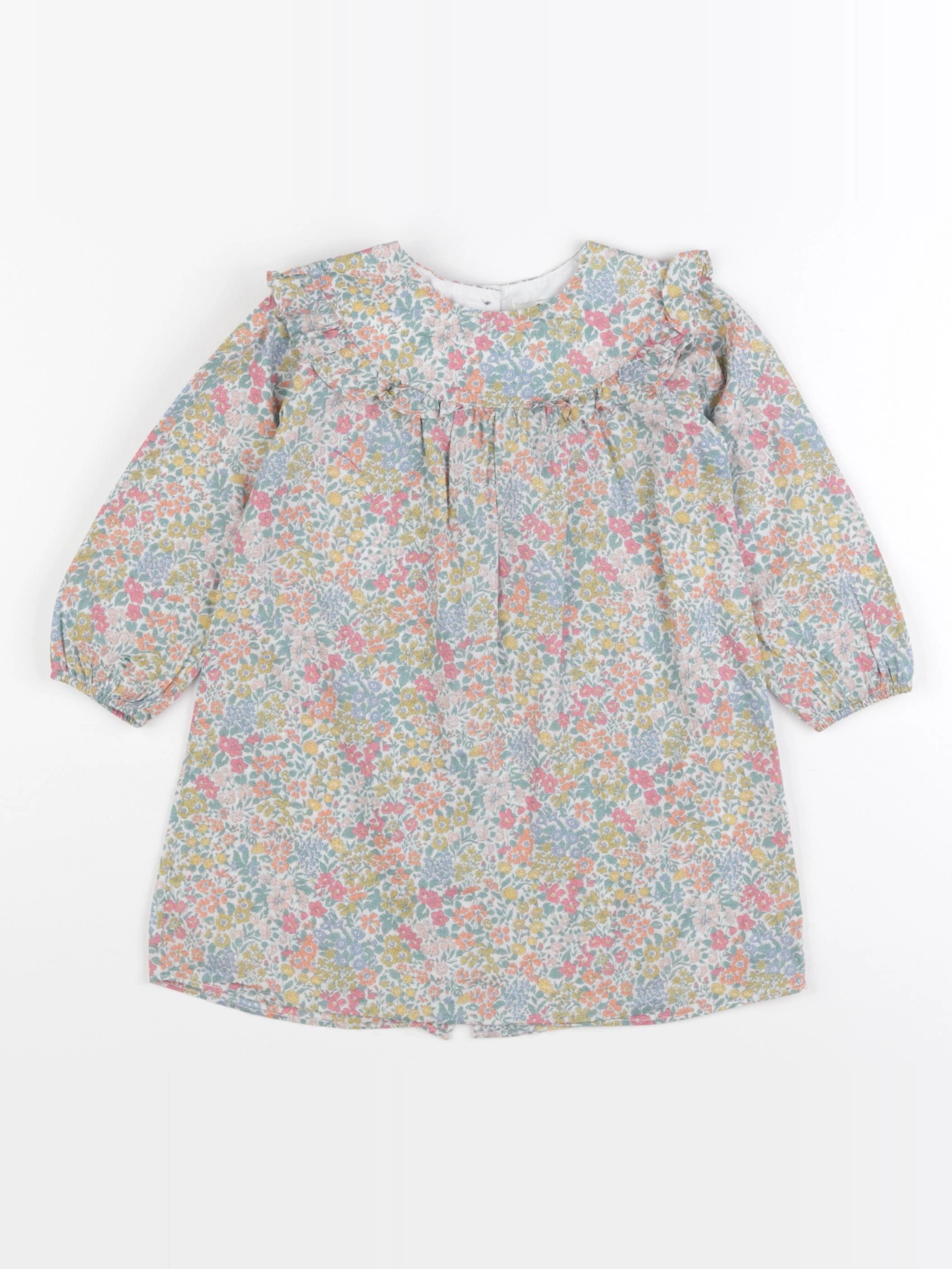 Cyrillus - robe multicolore - 24 mois