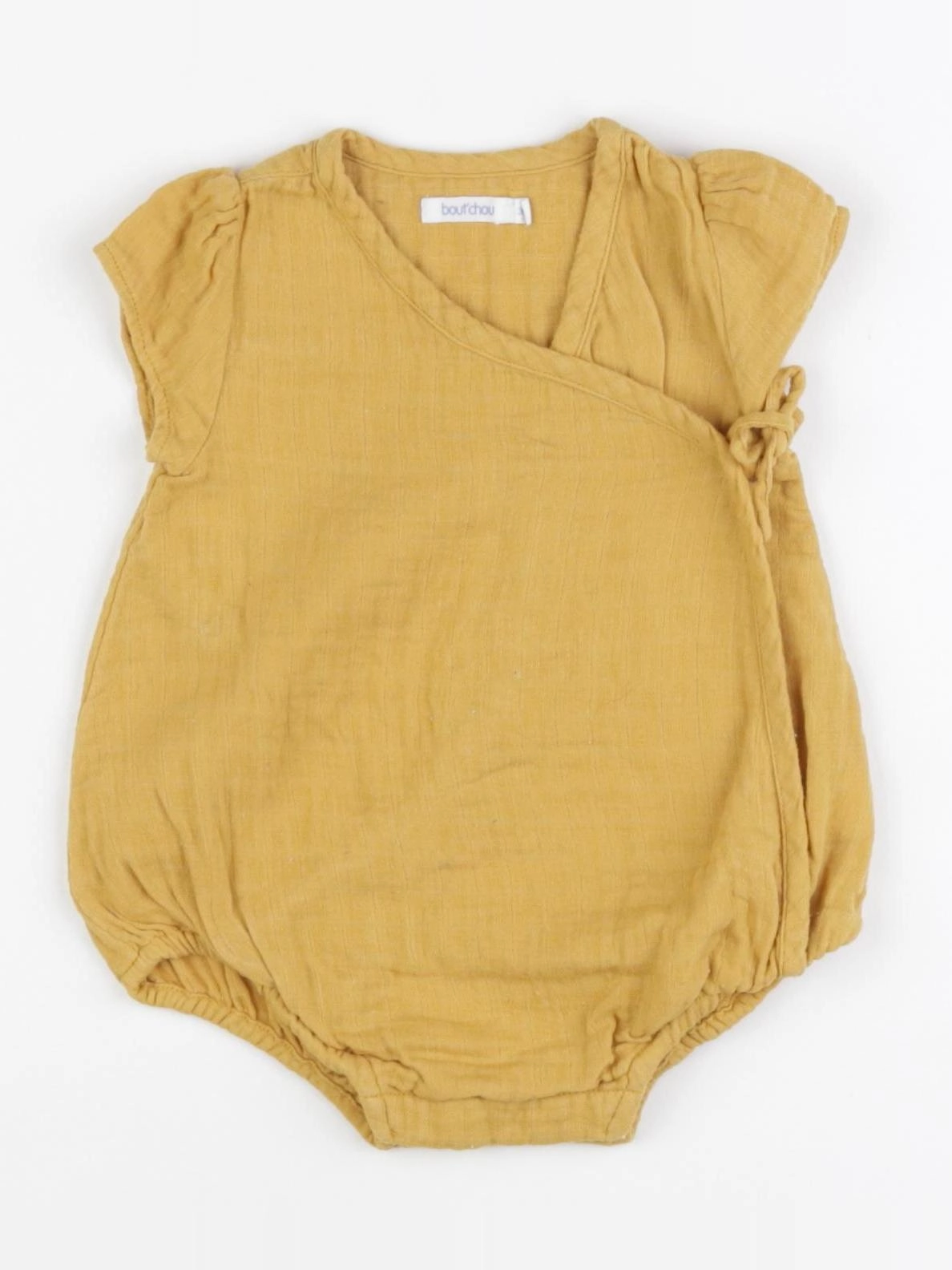 Boutchou - combinaison jaune - 3 mois