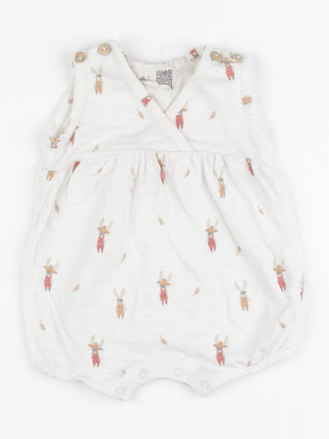 Les Petites Choses - combinaison beige - 3 mois