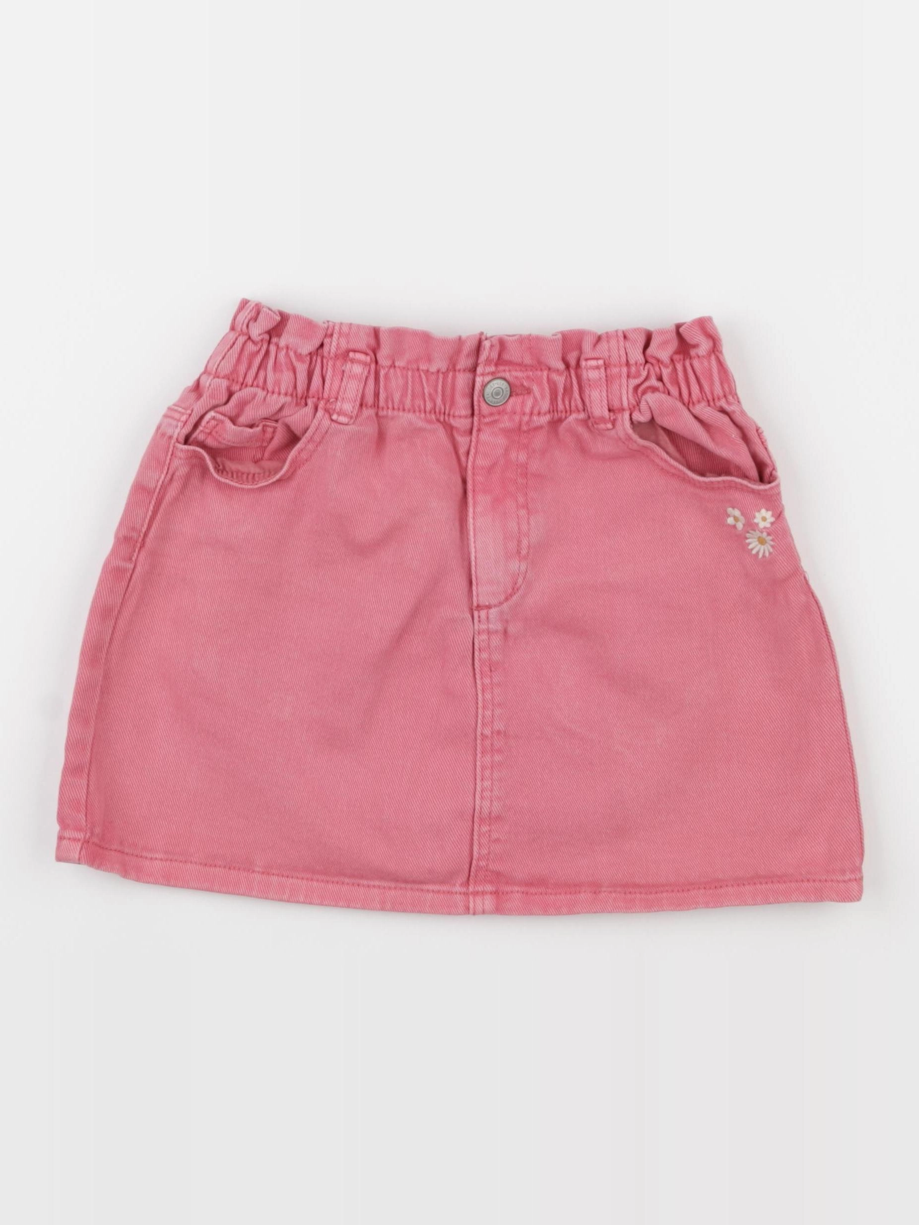 Vertbaudet - jupe rose - 8 ans
