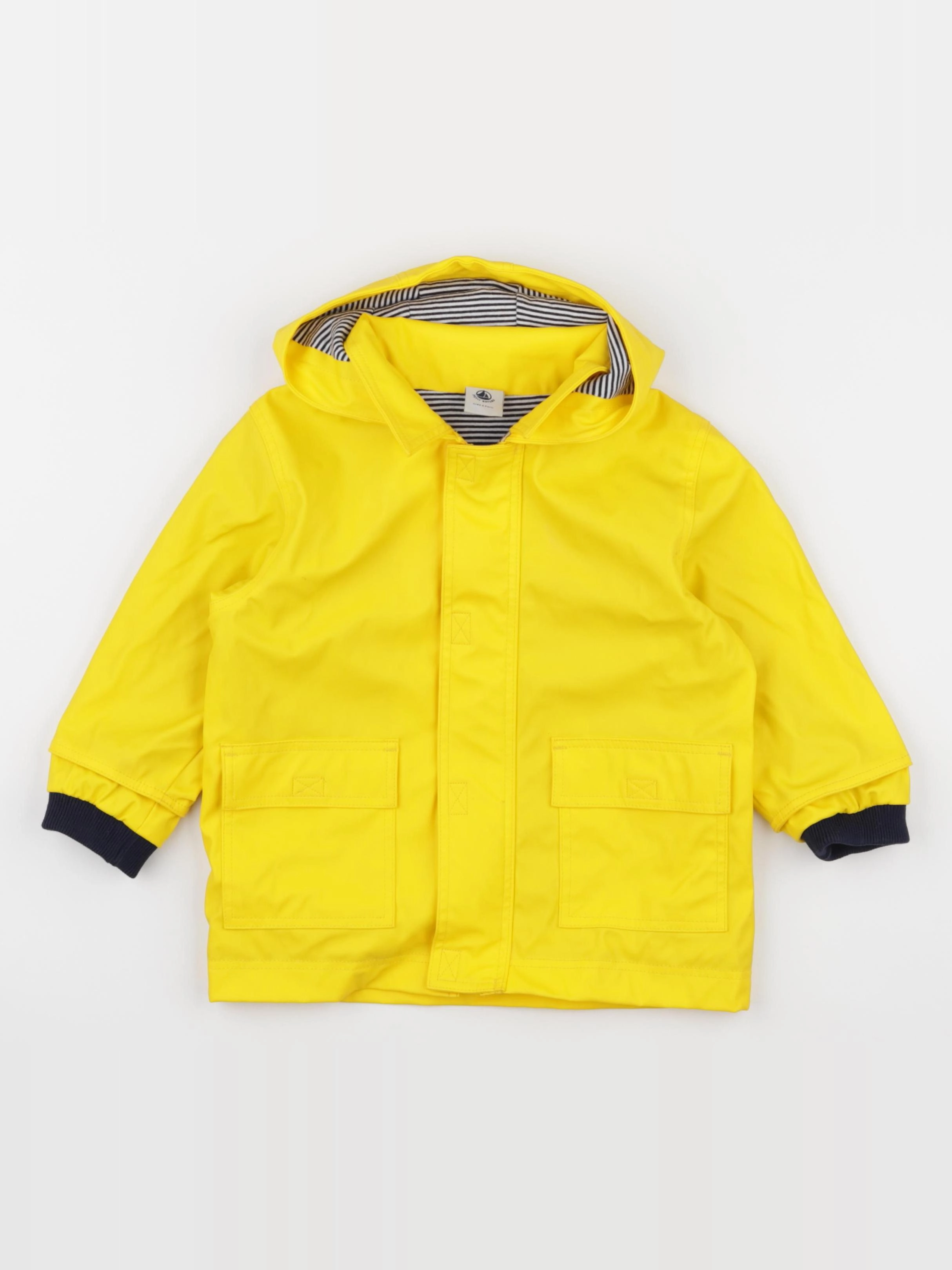Petit Bateau - imperméable jaune - 18 mois