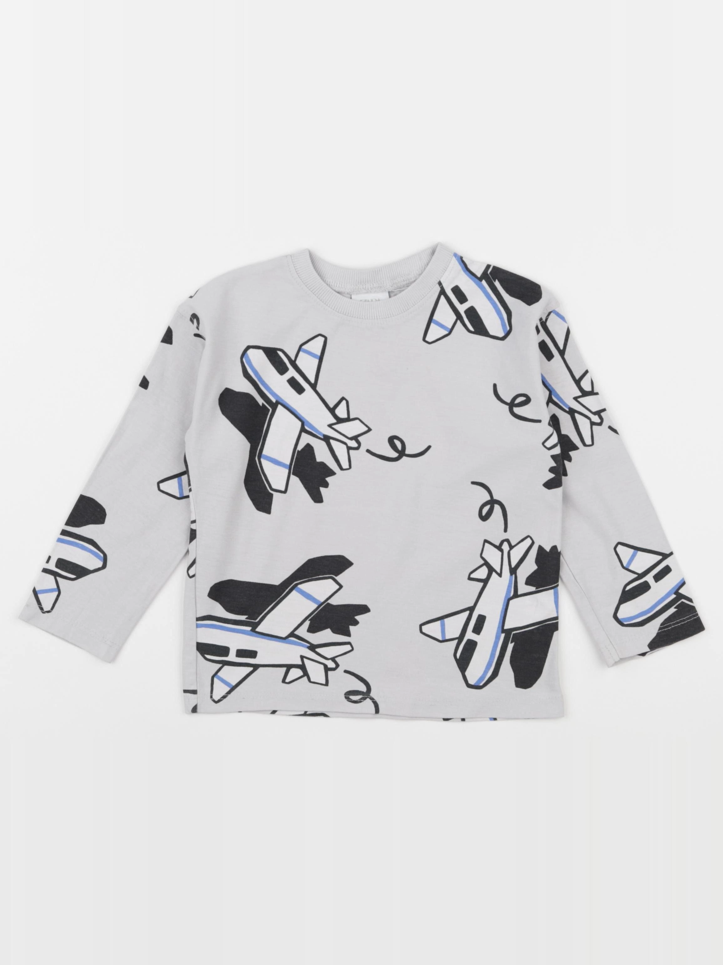Zara - tee-shirt gris - 18/24 mois
