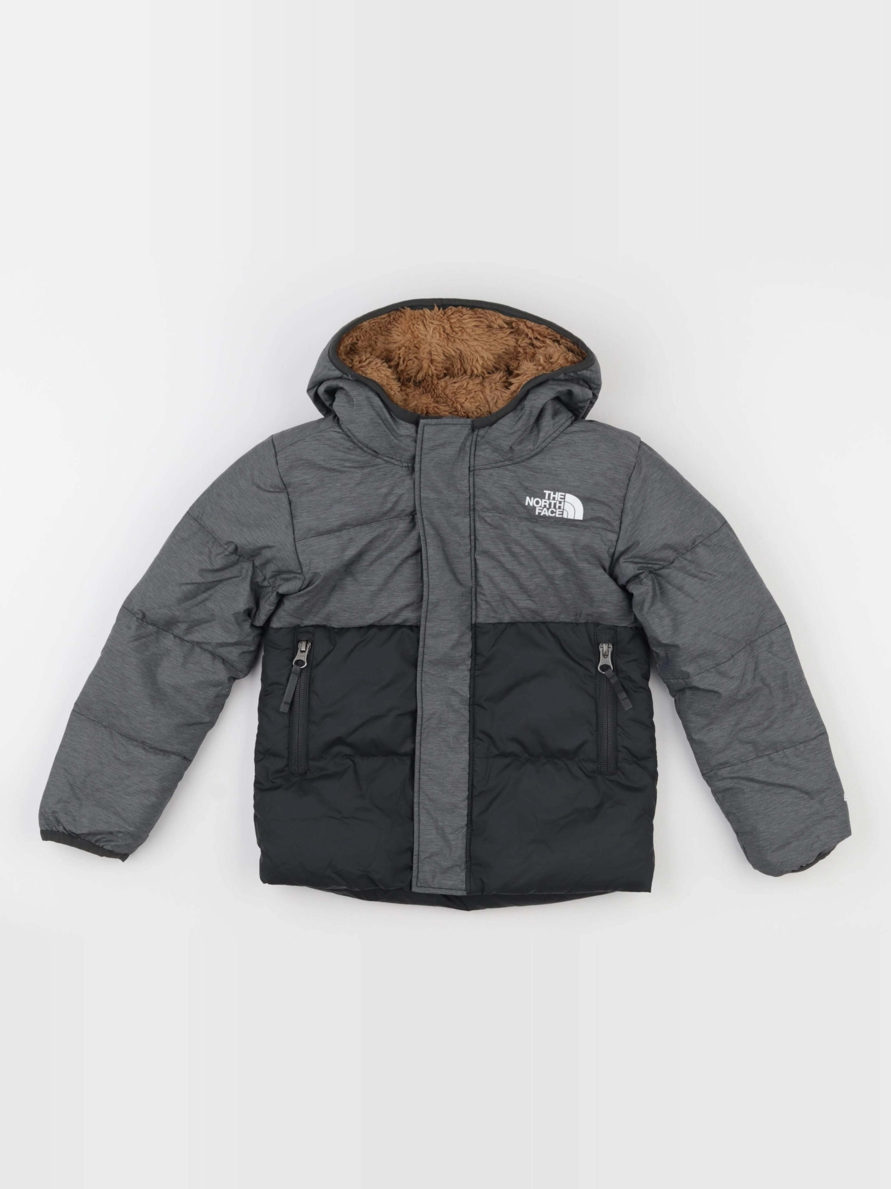 The North Face - doudoune gris - 3 ans