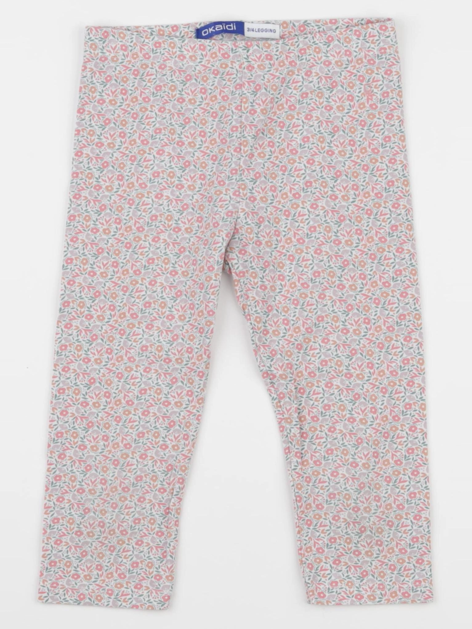 Okaidi - legging court multicolore - 7 ans