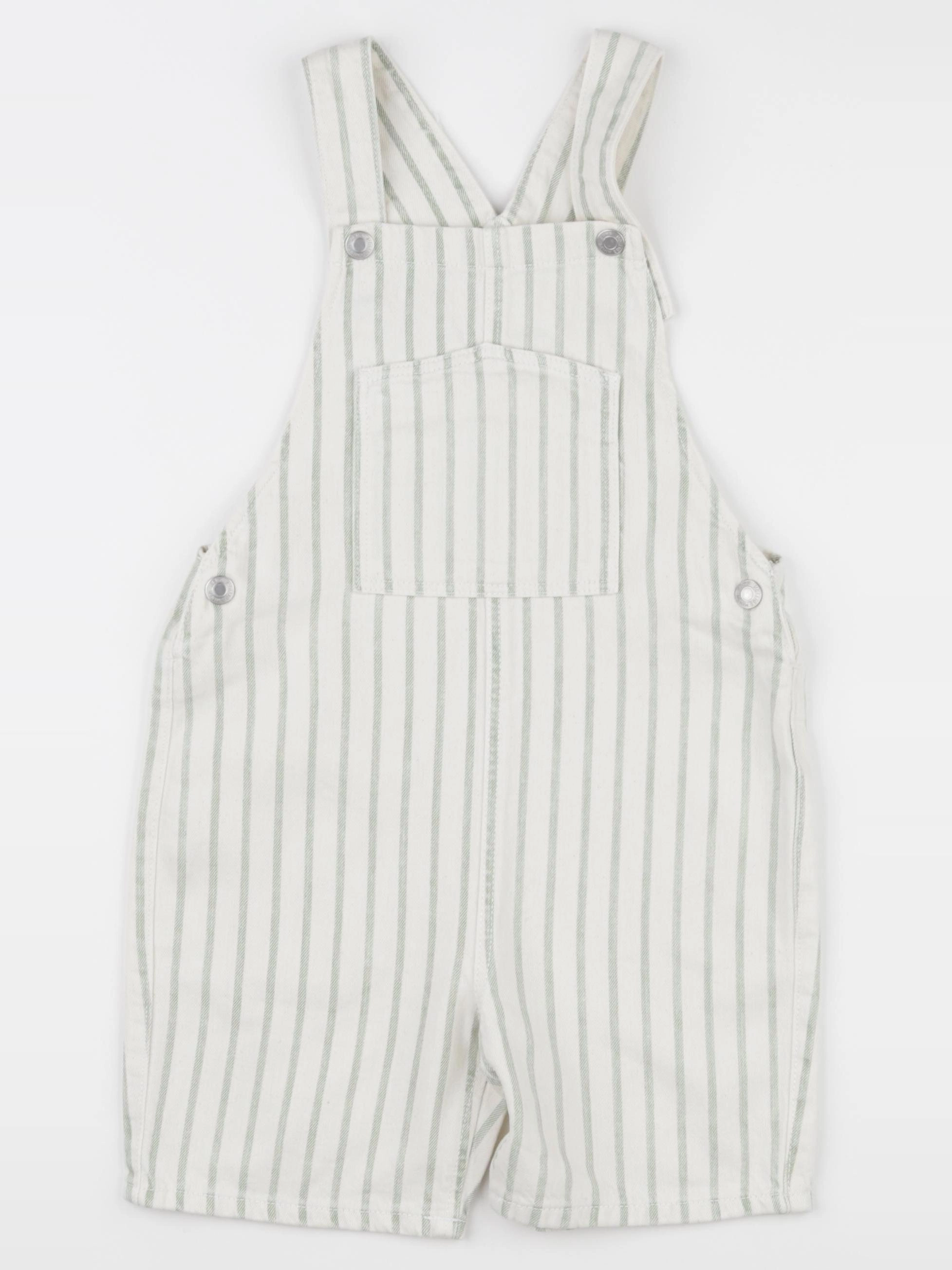 Zara - salopette vert - 4/5 ans
