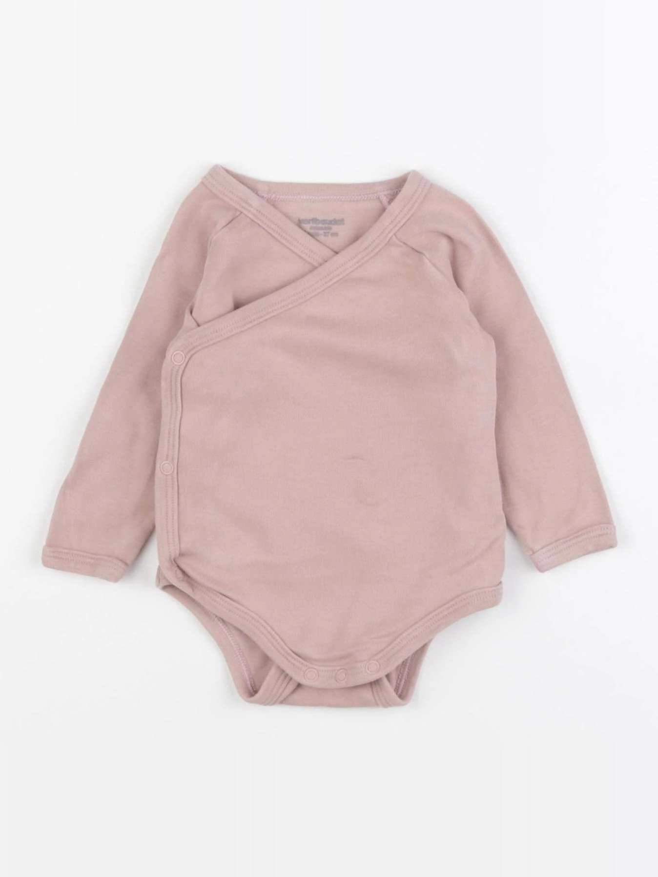 Vertbaudet - body rose - 6 mois