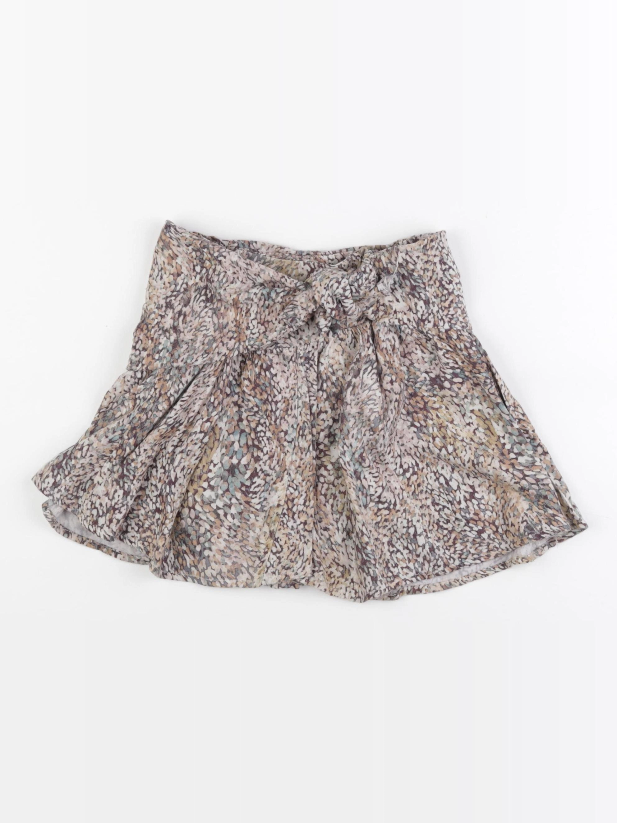 Zara - jupe beige, marron - 8 ans