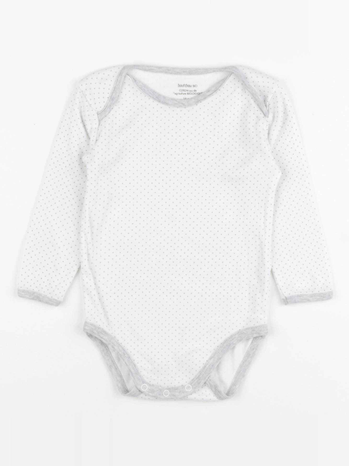Boutchou - body gris - 18 mois