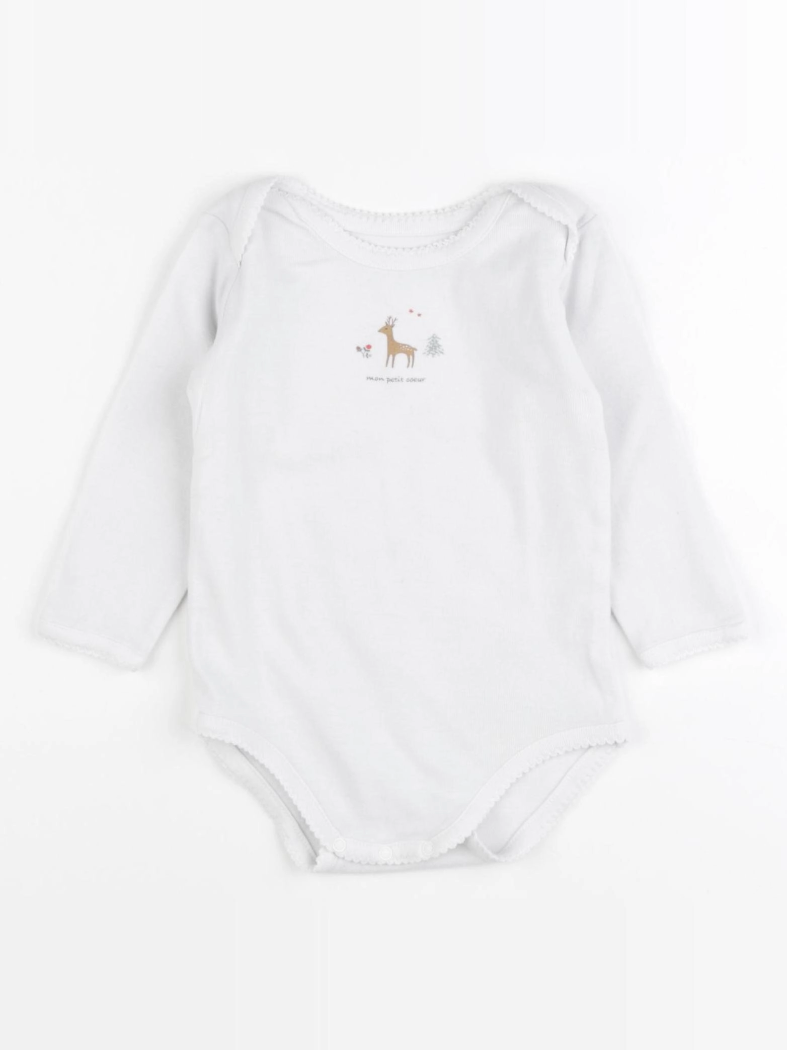Boutchou - body blanc - 18 mois