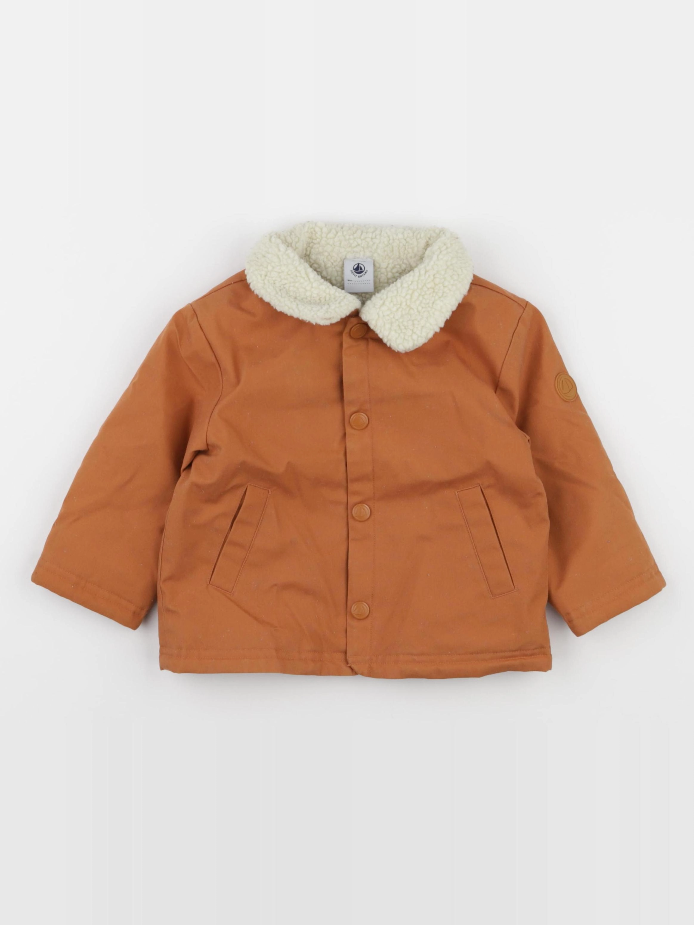 Petit Bateau - veste marron - 18 mois