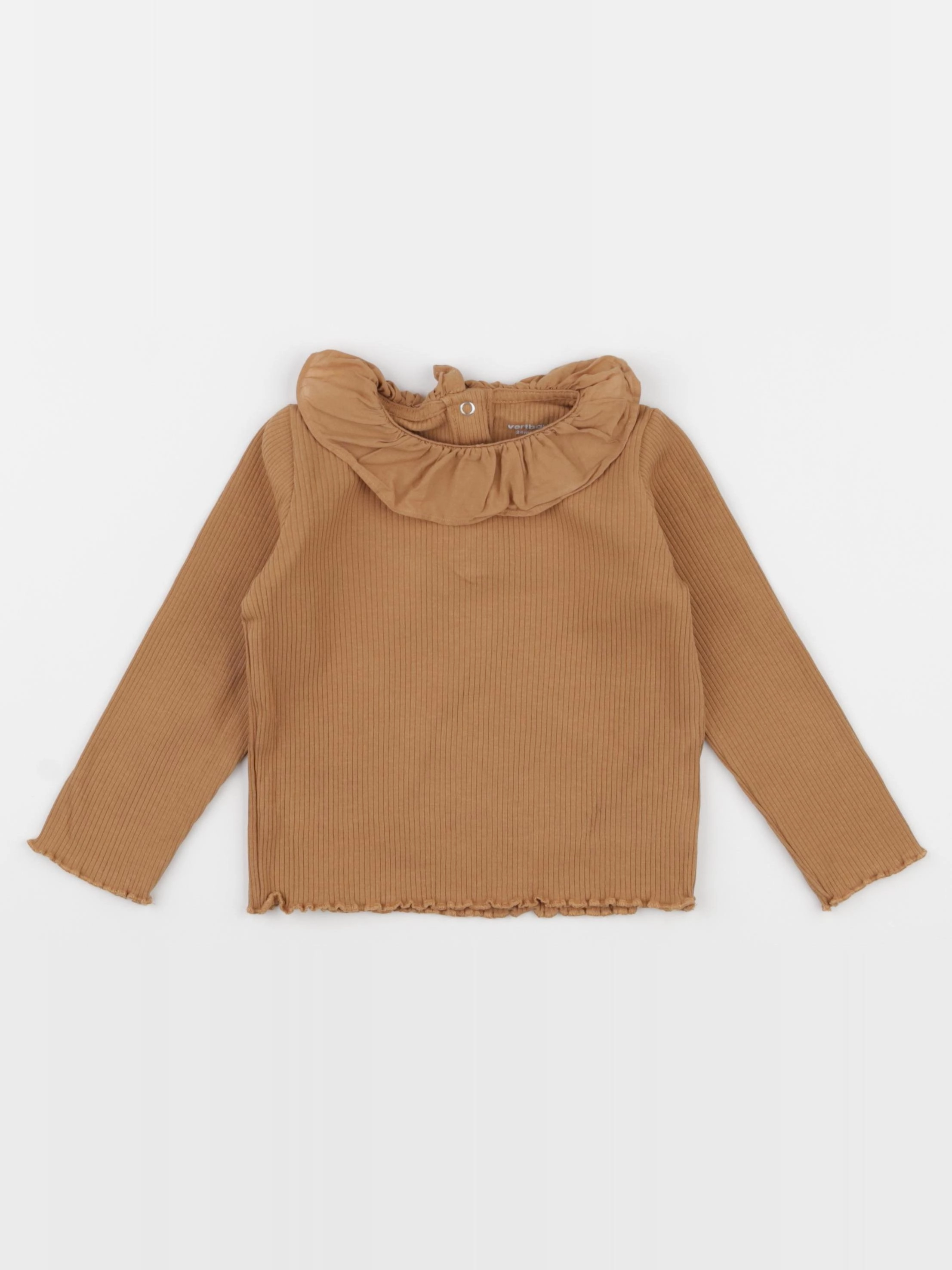Vertbaudet - tee-shirt marron - 24 mois