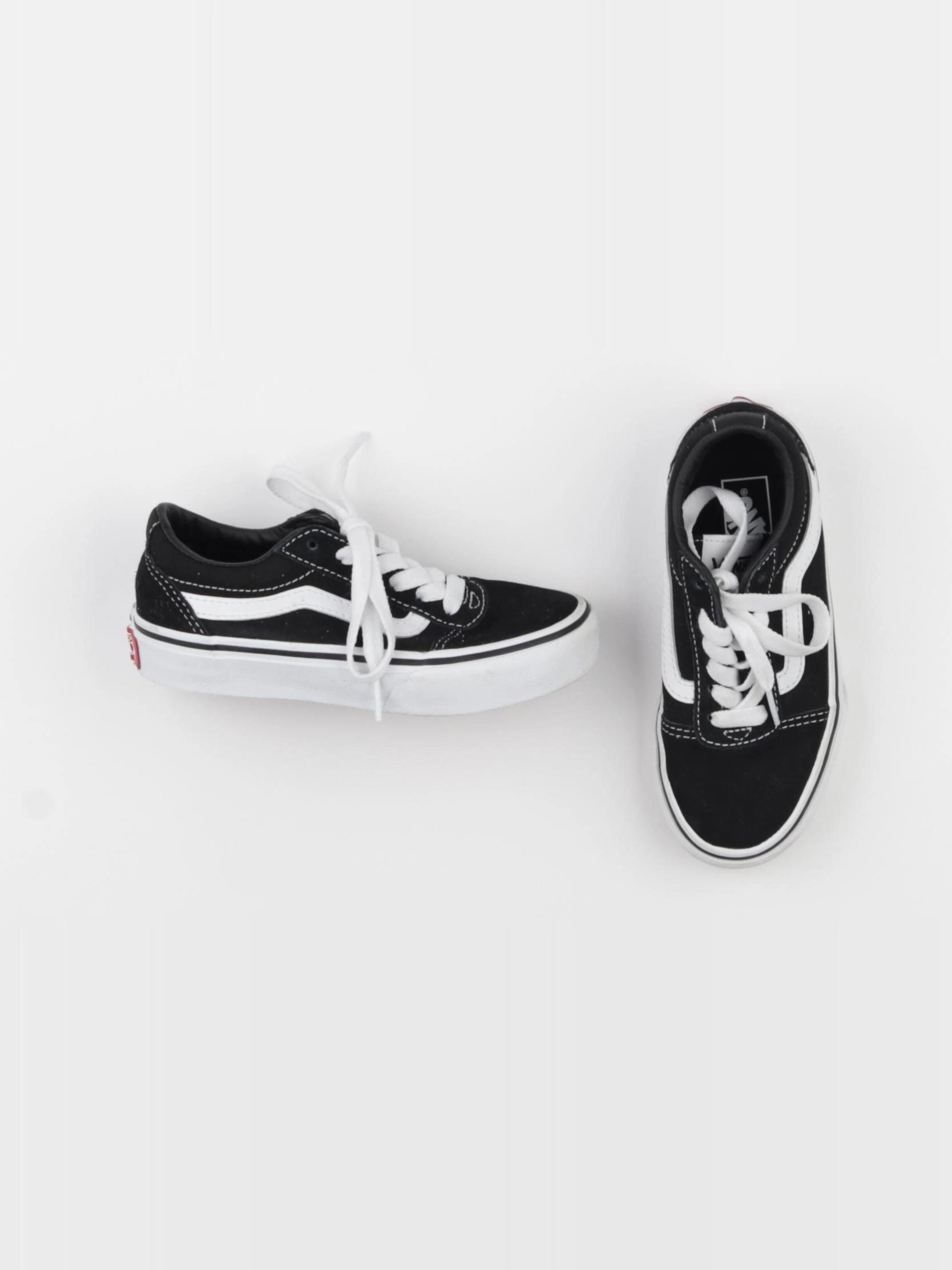Vans - tennis à scratch/ lacets noir - pointure 29