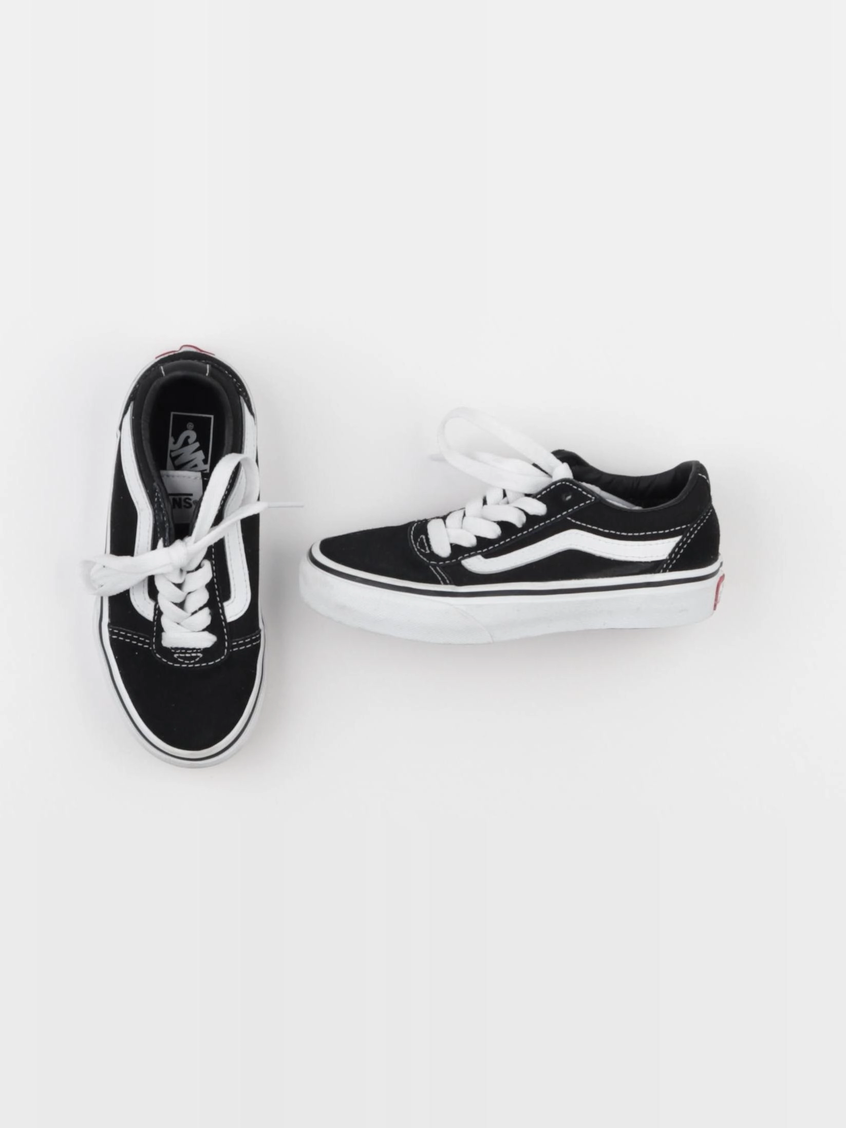 Vans - tennis à scratch/ lacets noir - pointure 29