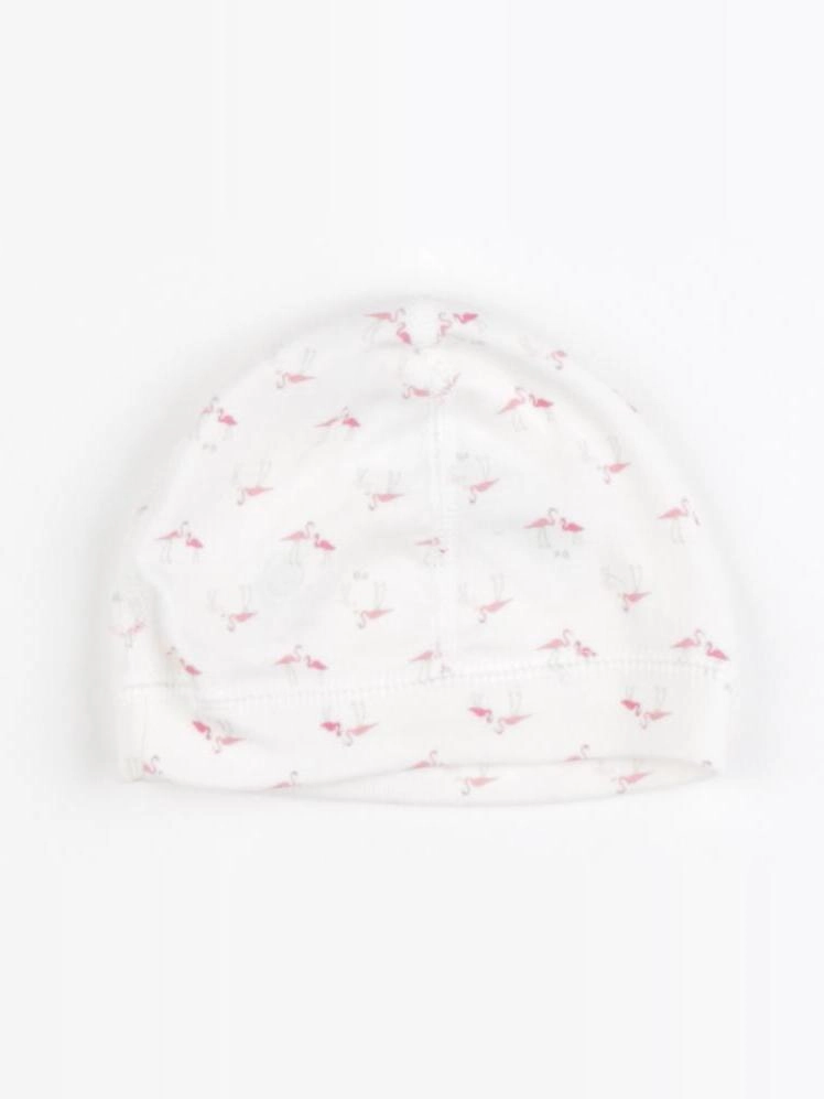 Petit Bateau - bonnet de naissance rose - 3 mois