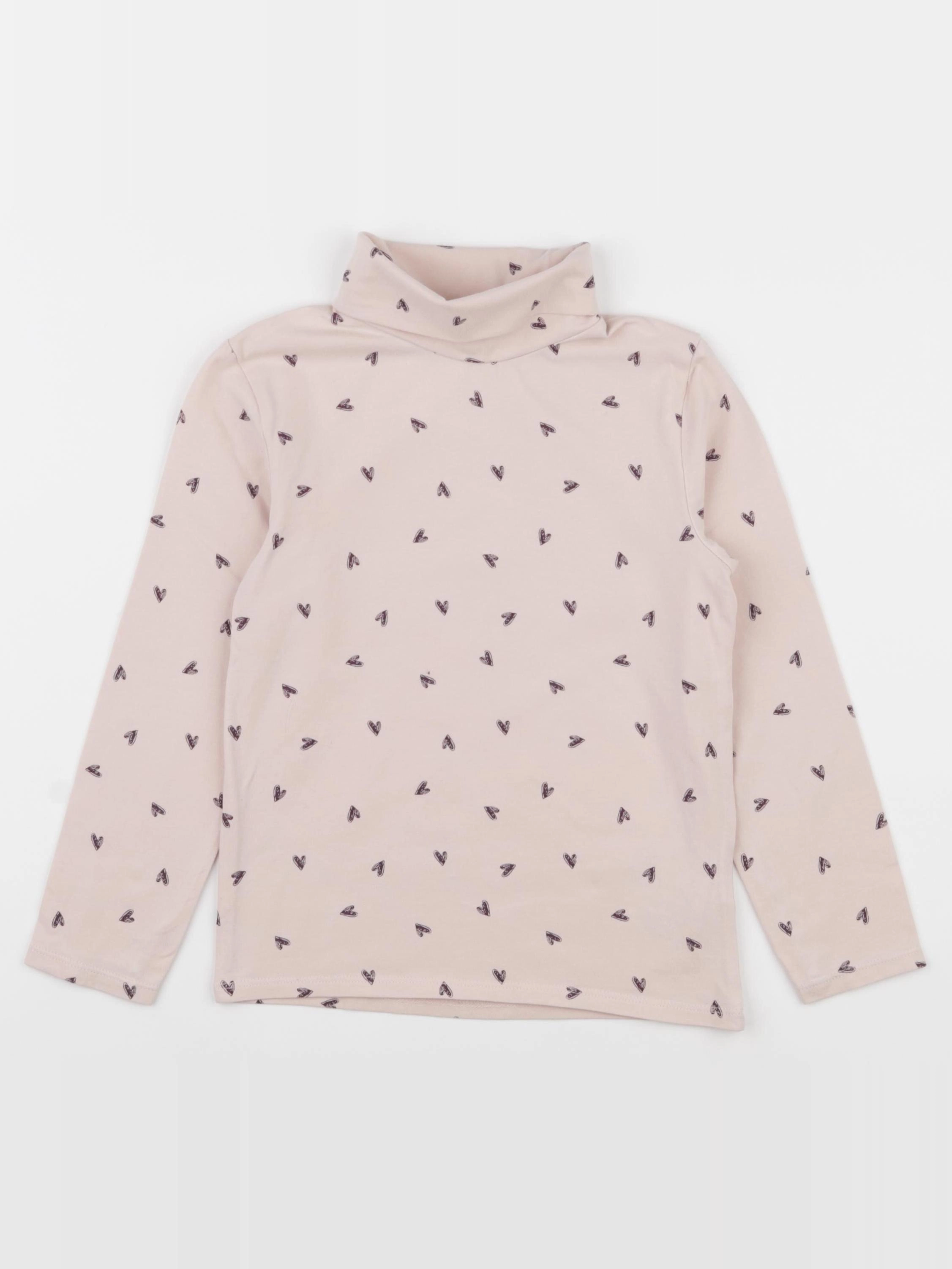 Vertbaudet - sous-pull rose - 6 ans