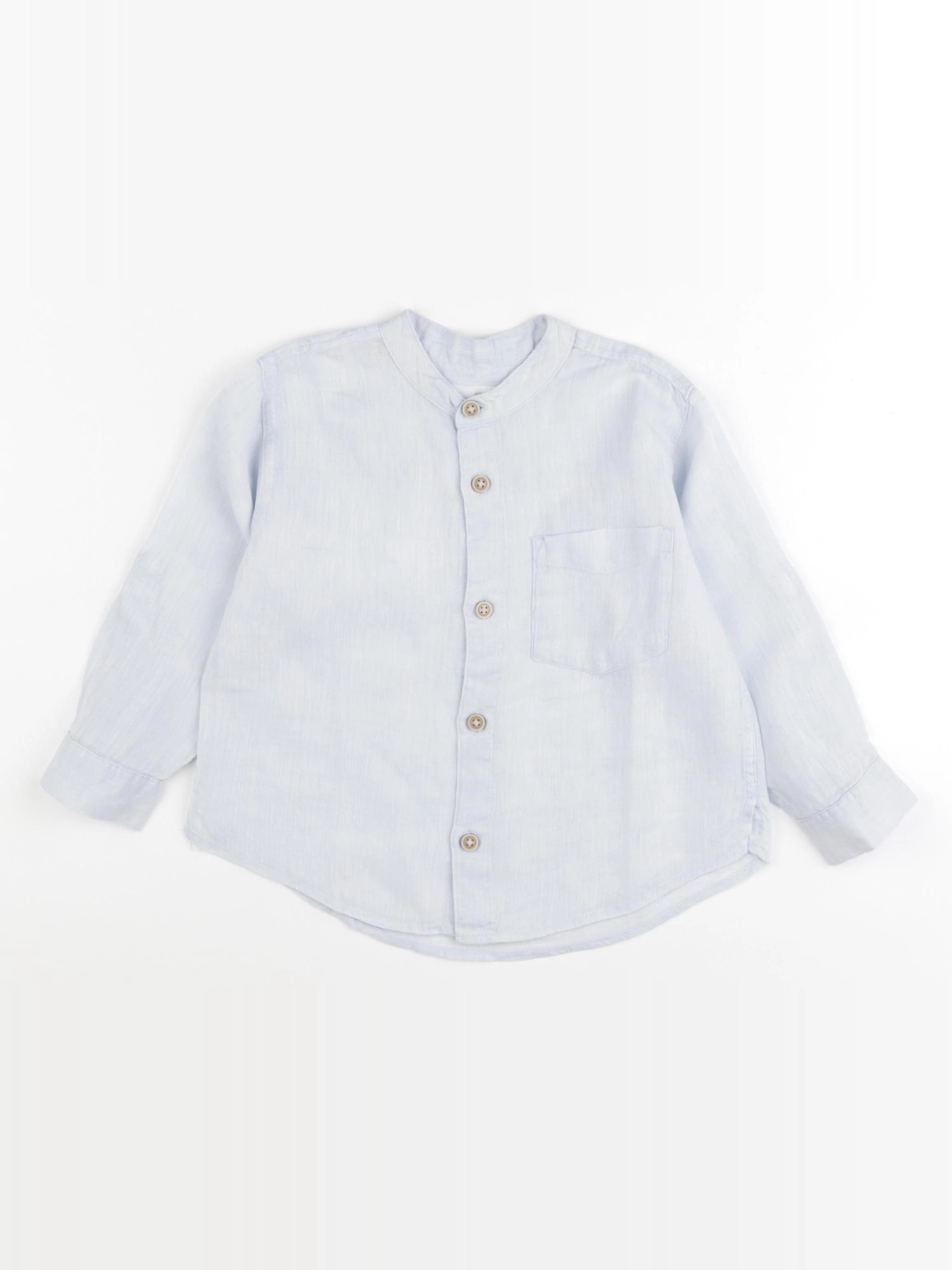 Zara - chemise bleu - 2/3 ans