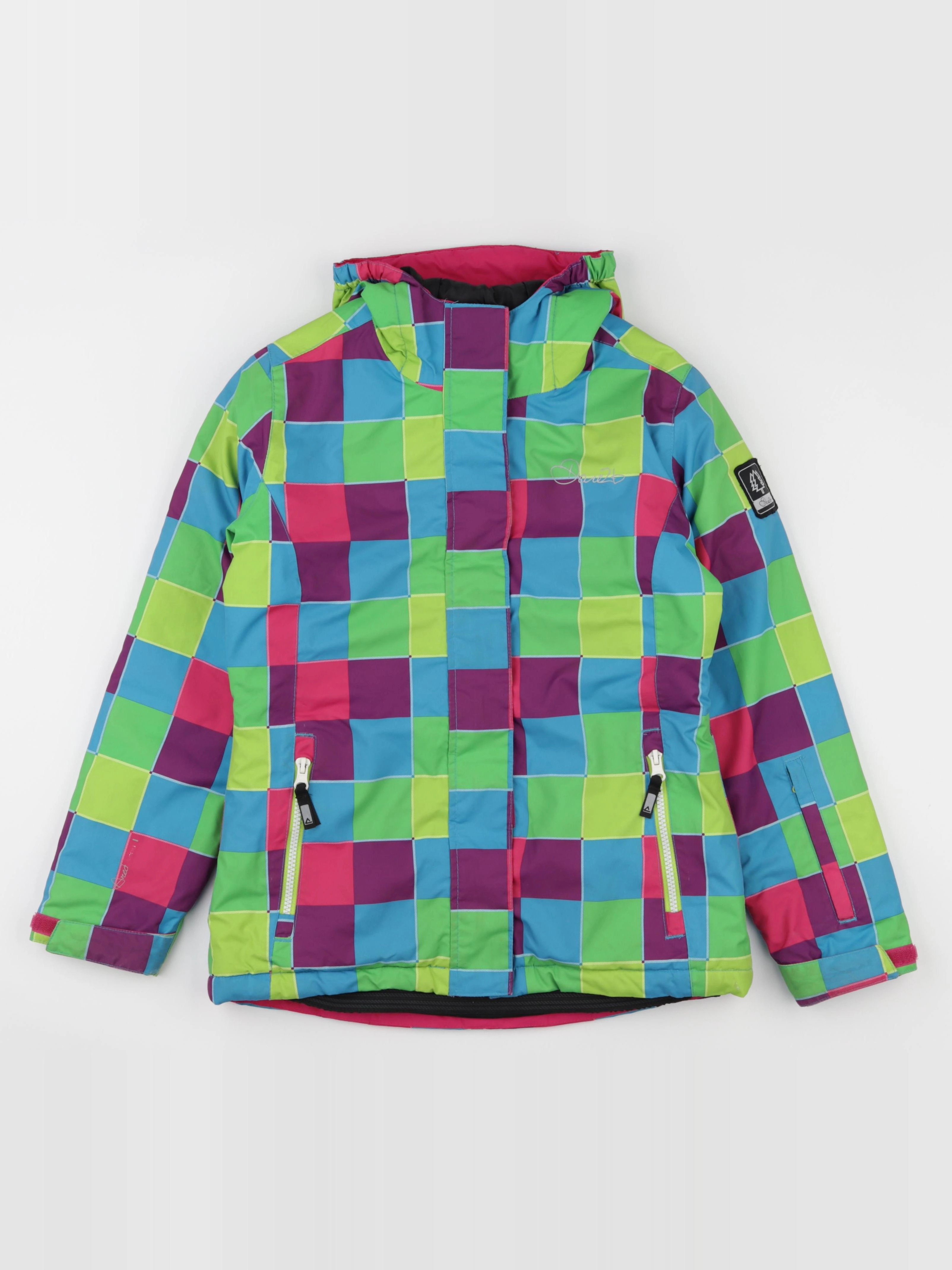 Dare to B ski - manteau de ski multicolore - 9/10 ans
