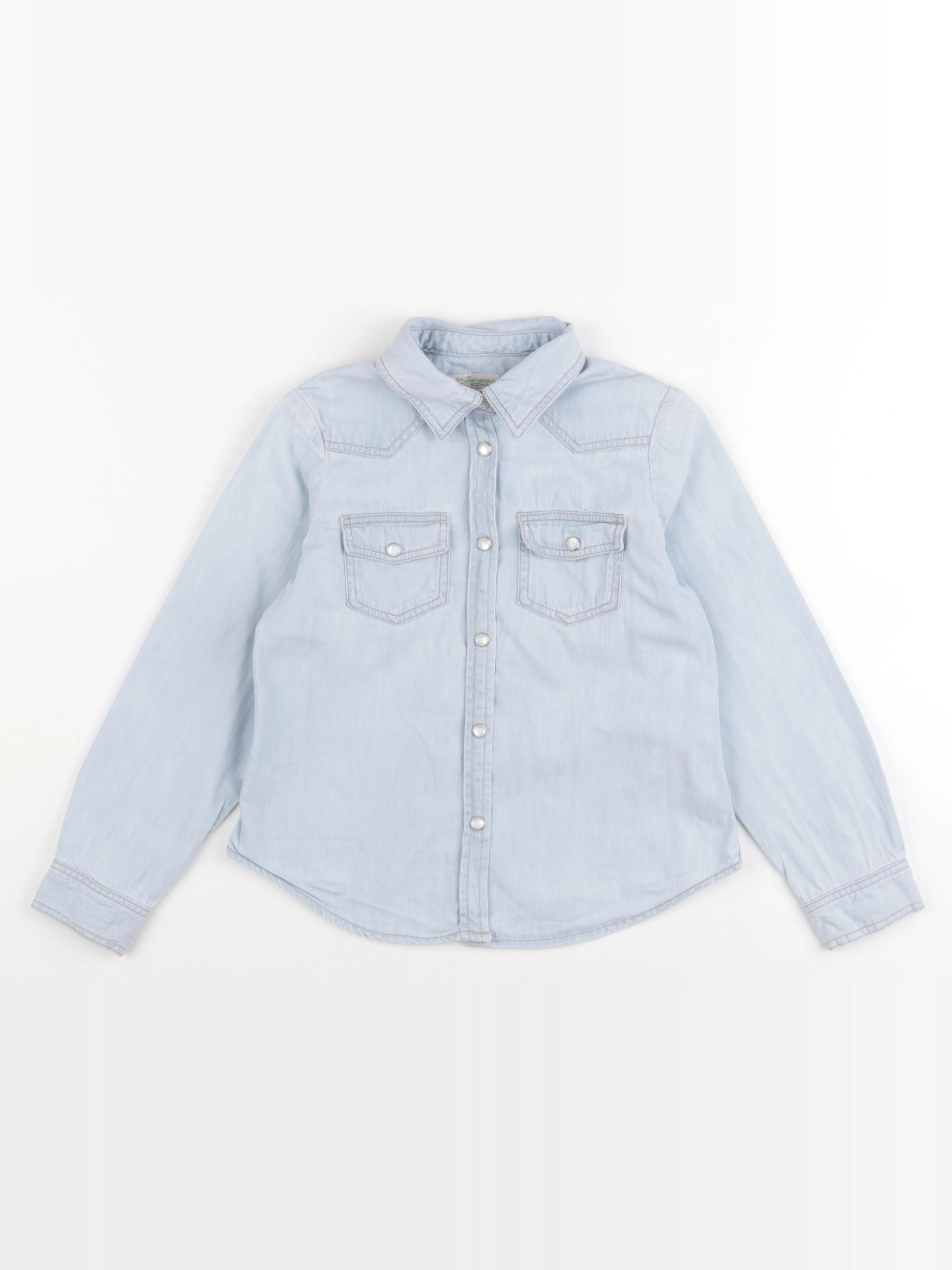 Bonpoint - chemise bleu - 6 ans