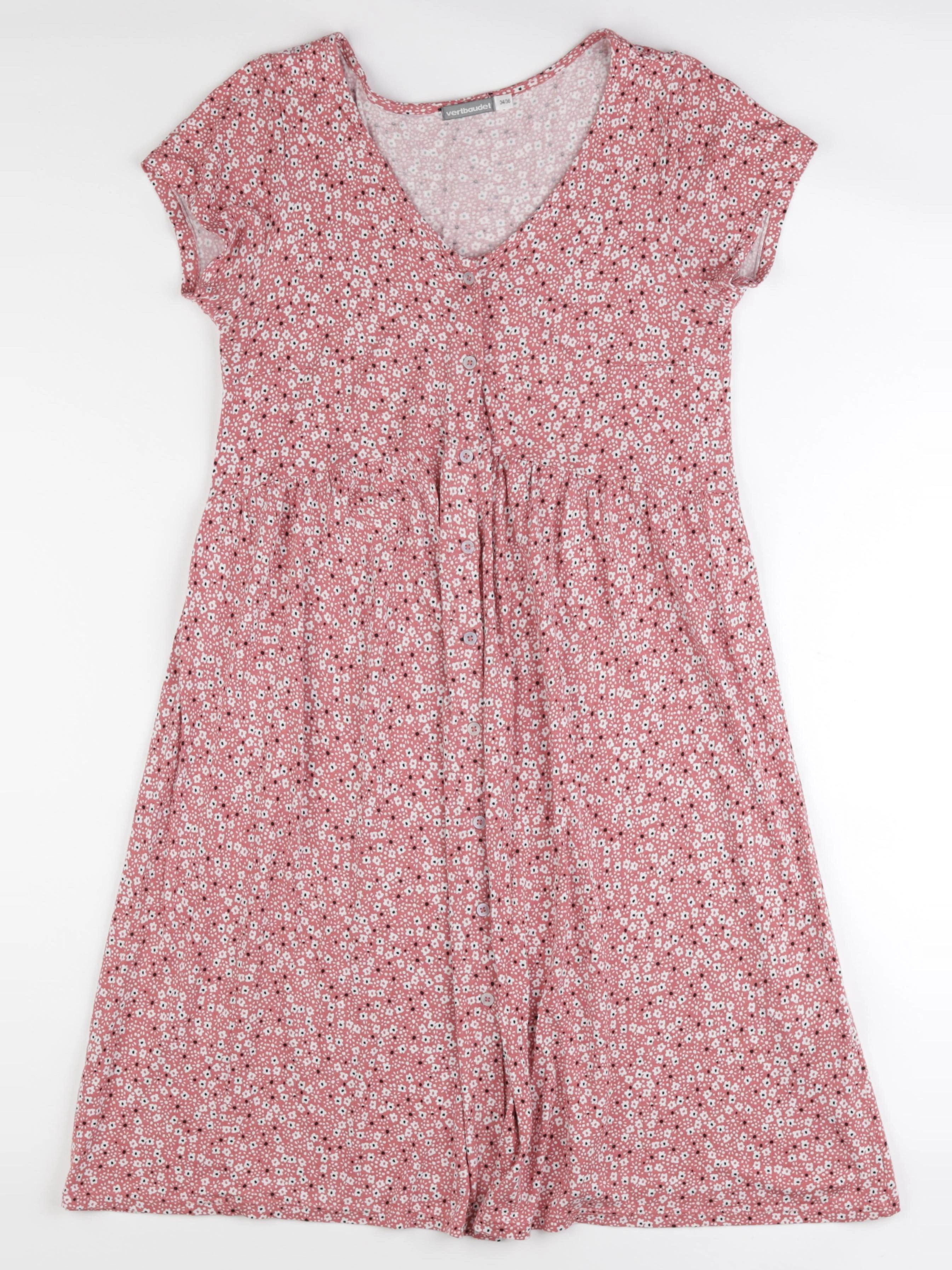 Vertbaudet - robe grossesse rose - 34 à 36