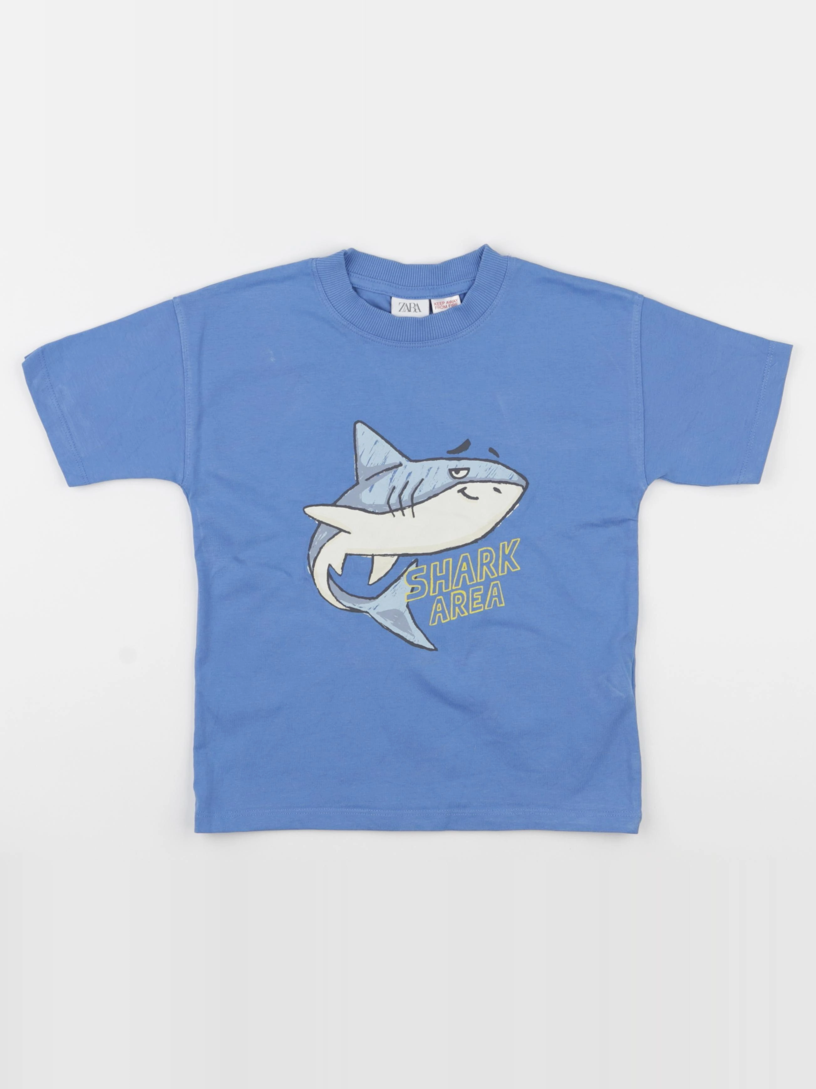 Zara - tee-shirt bleu - 5 ans