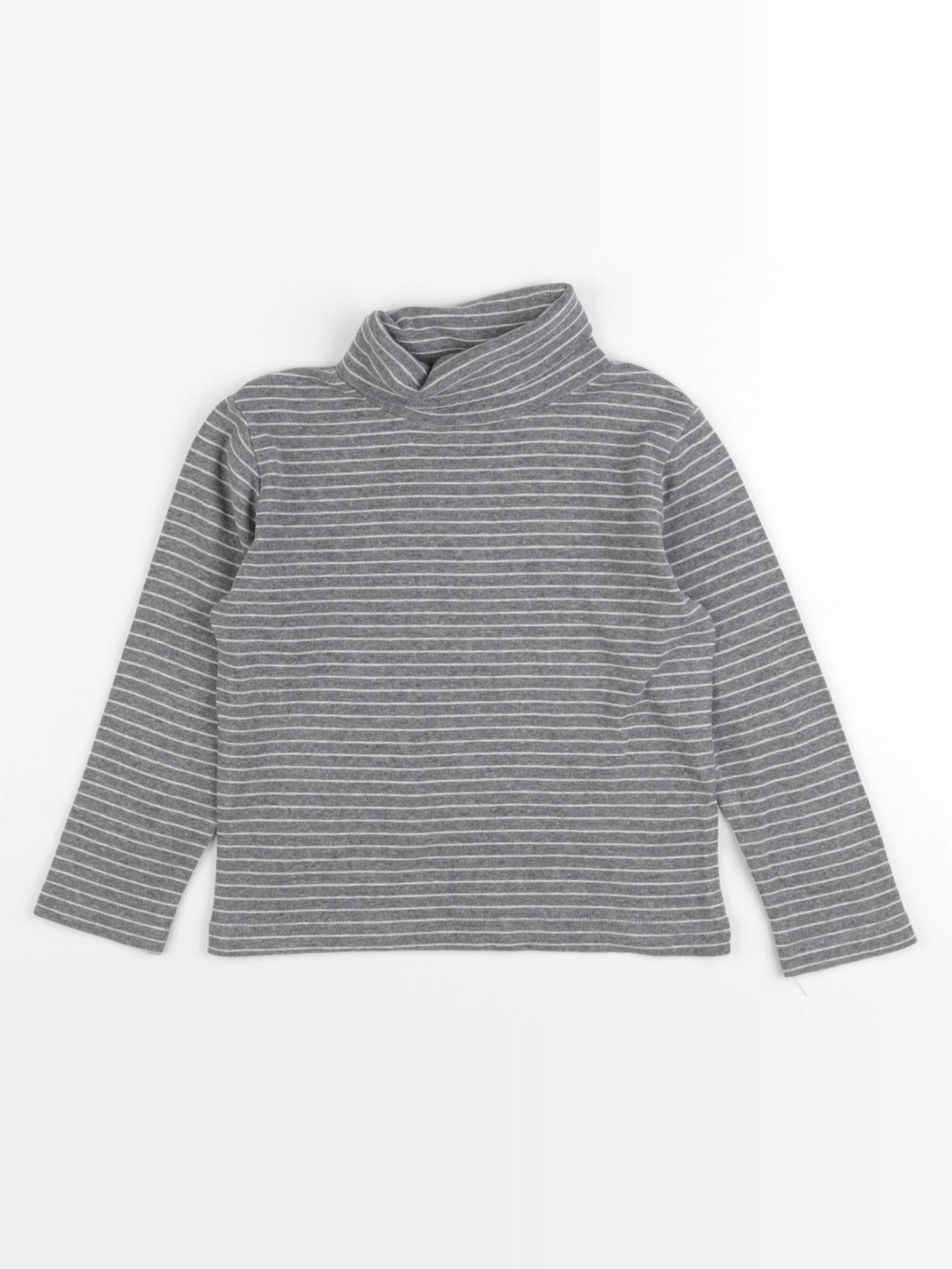 Vertbaudet - sous-pull gris - 4 ans