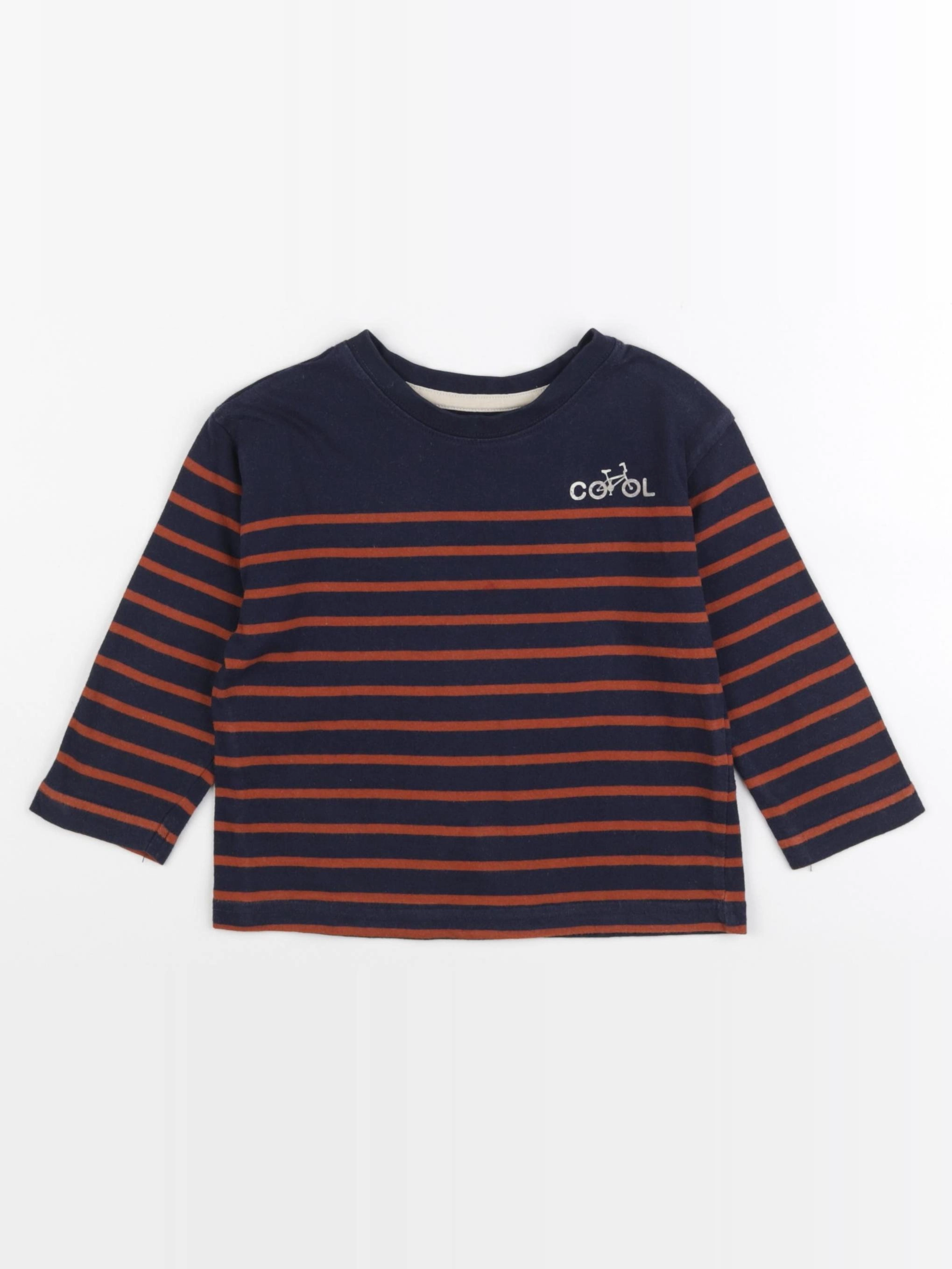 Vertbaudet - tee-shirt bleu - 3 ans