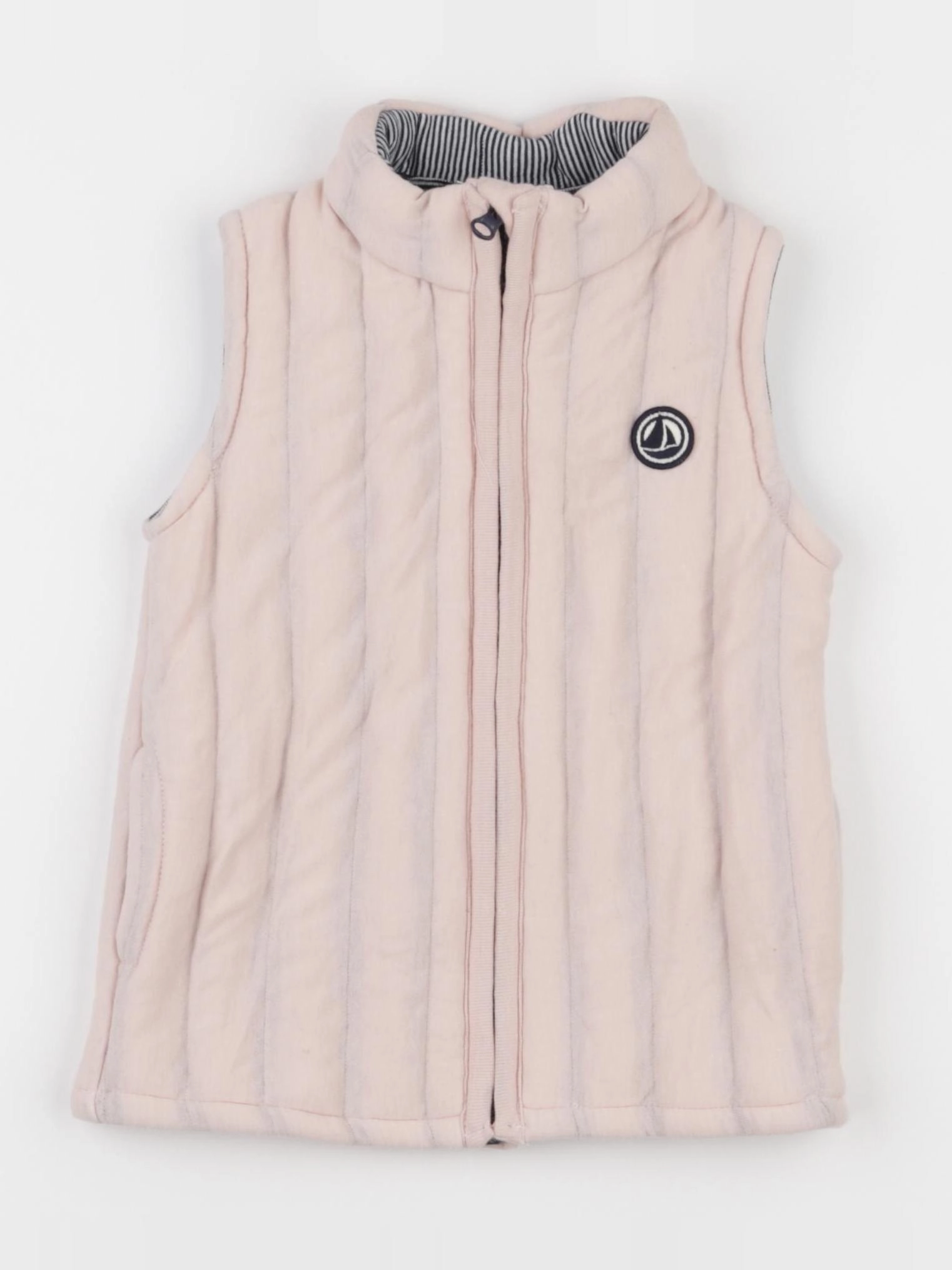 Petit Bateau - doudoune rose - 3 ans