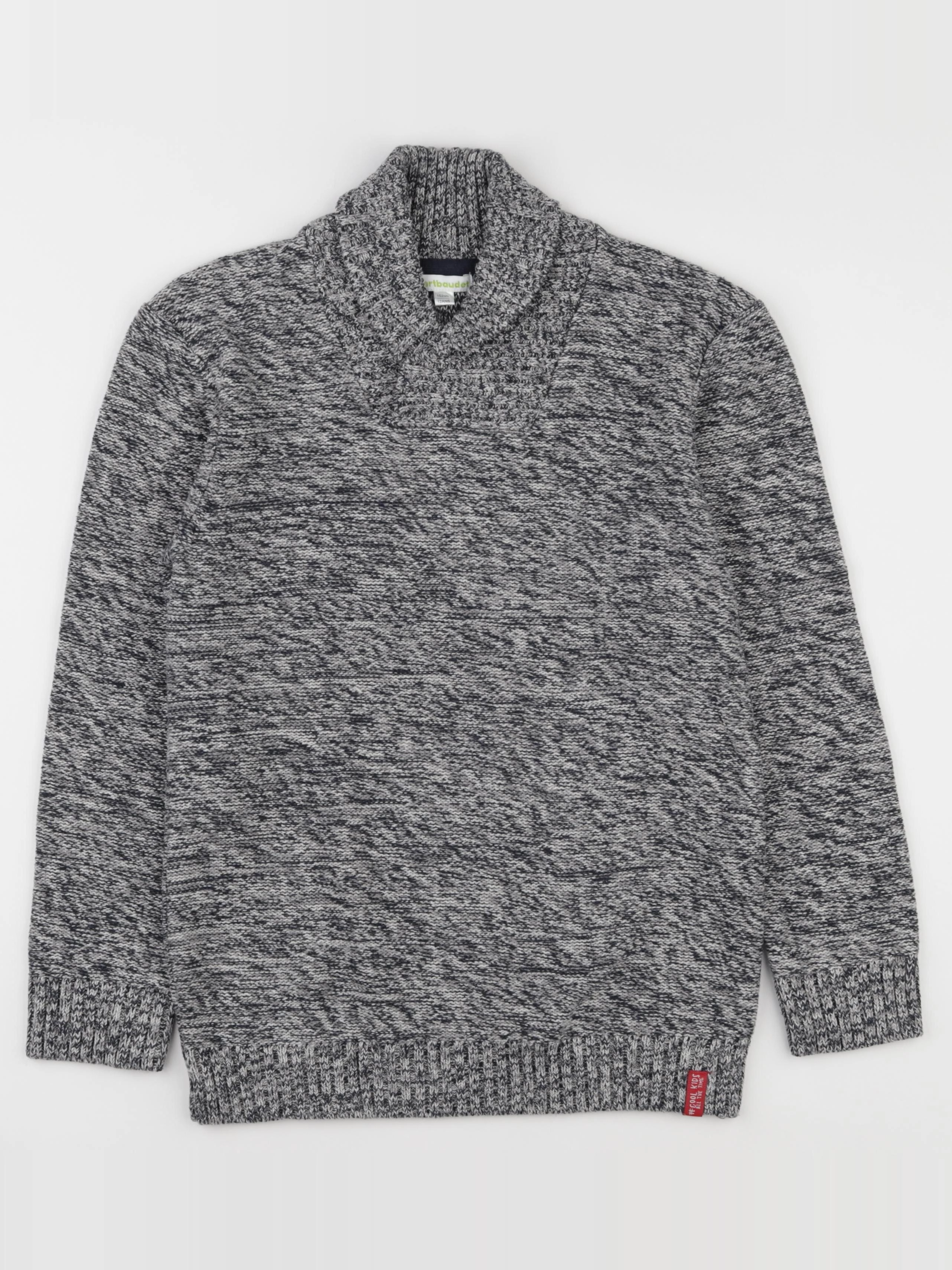 Vertbaudet - pull gris - 12 ans