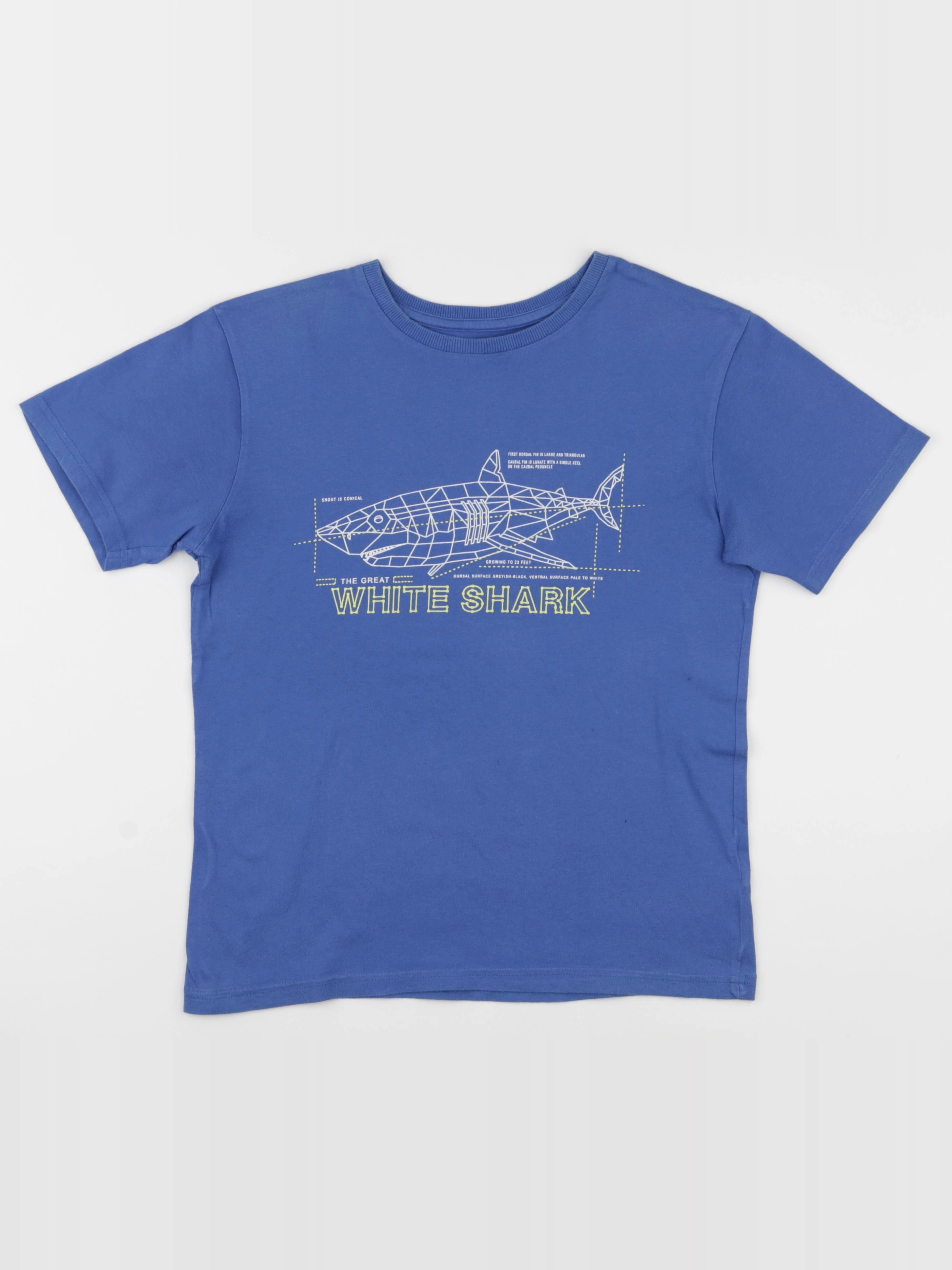 Vertbaudet - tee-shirt bleu - 12 ans