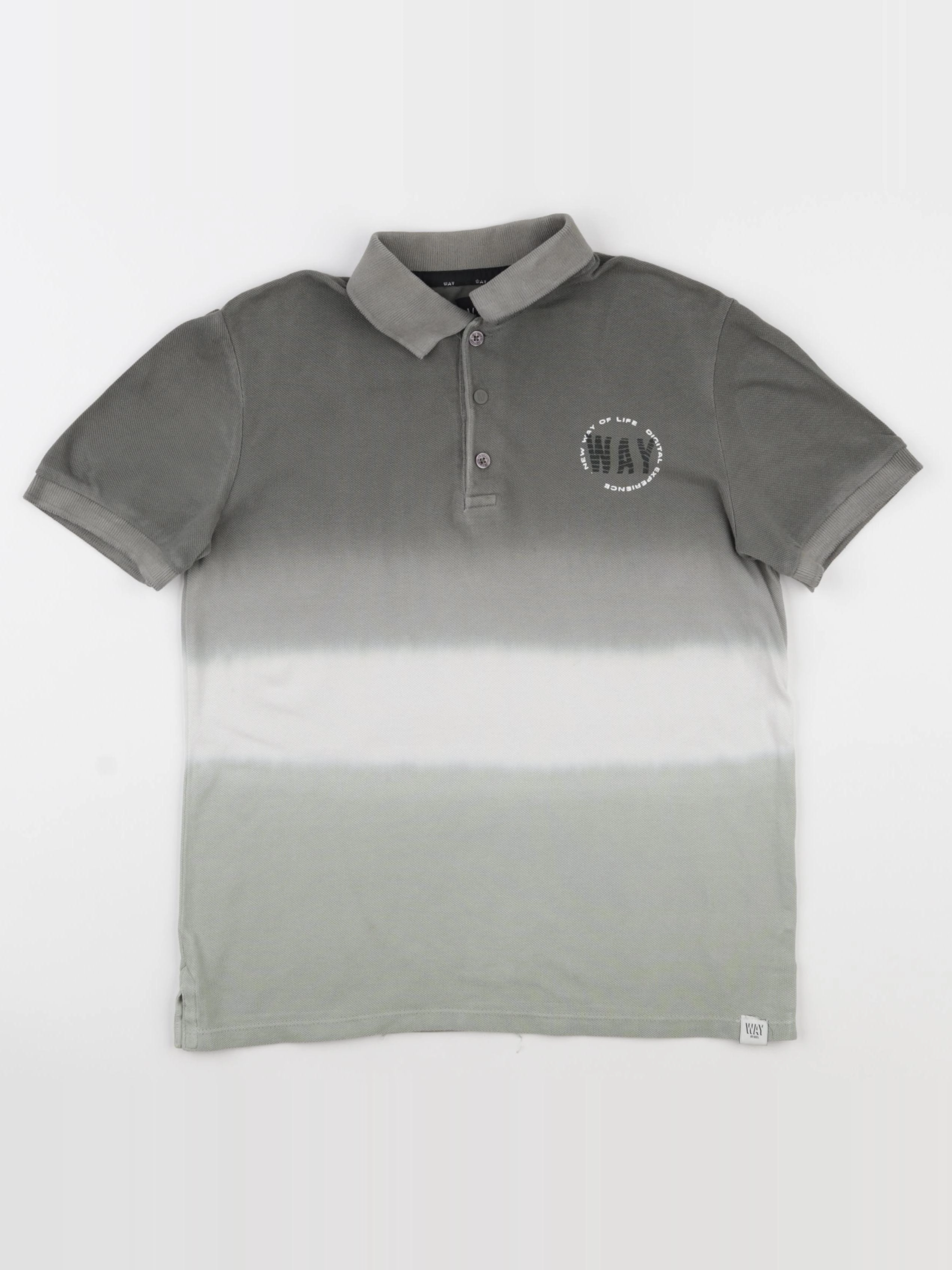 IKKS - polo vert - 10 ans