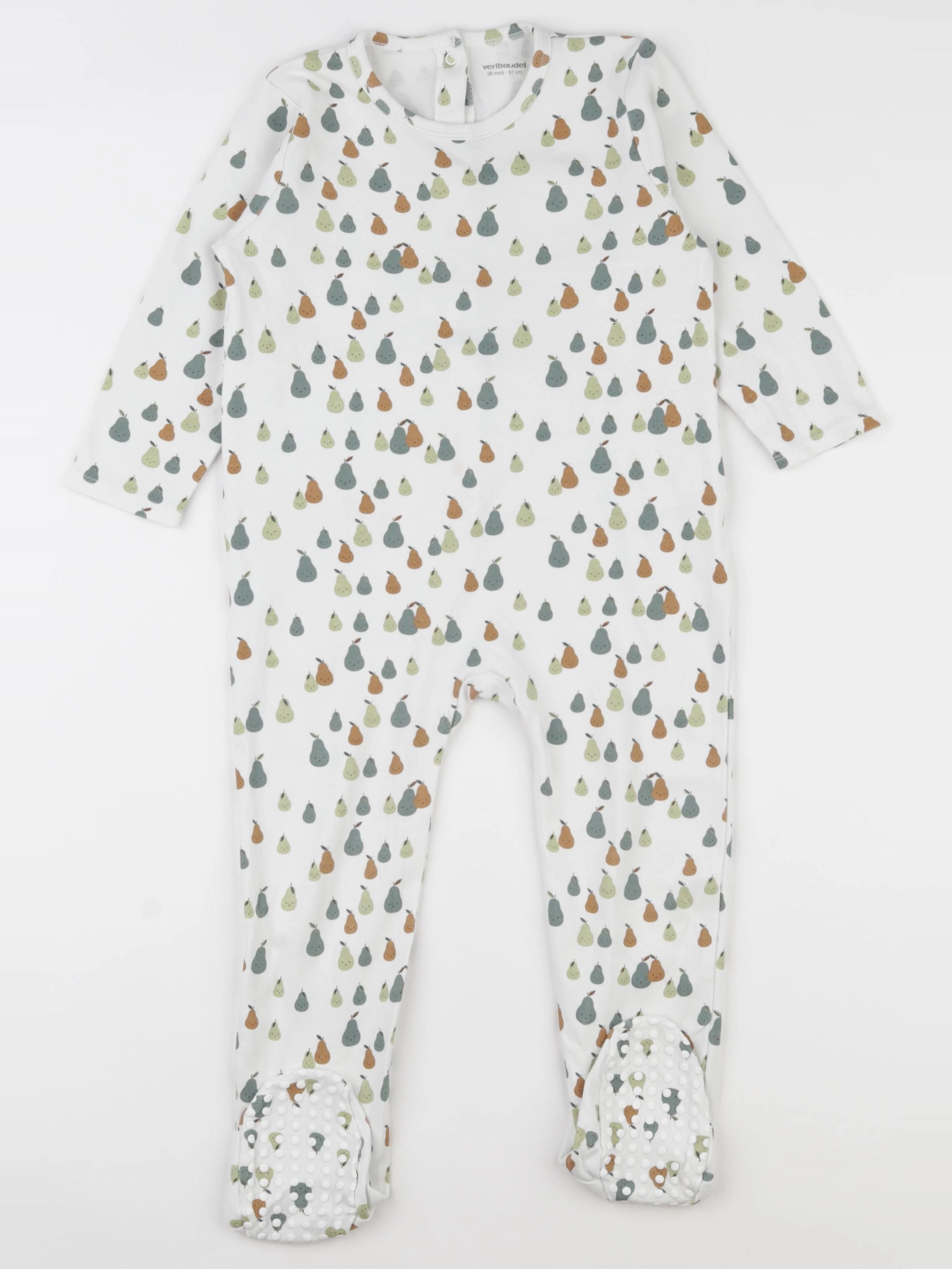 Vertbaudet - pyjama coton multicolore - 36 mois