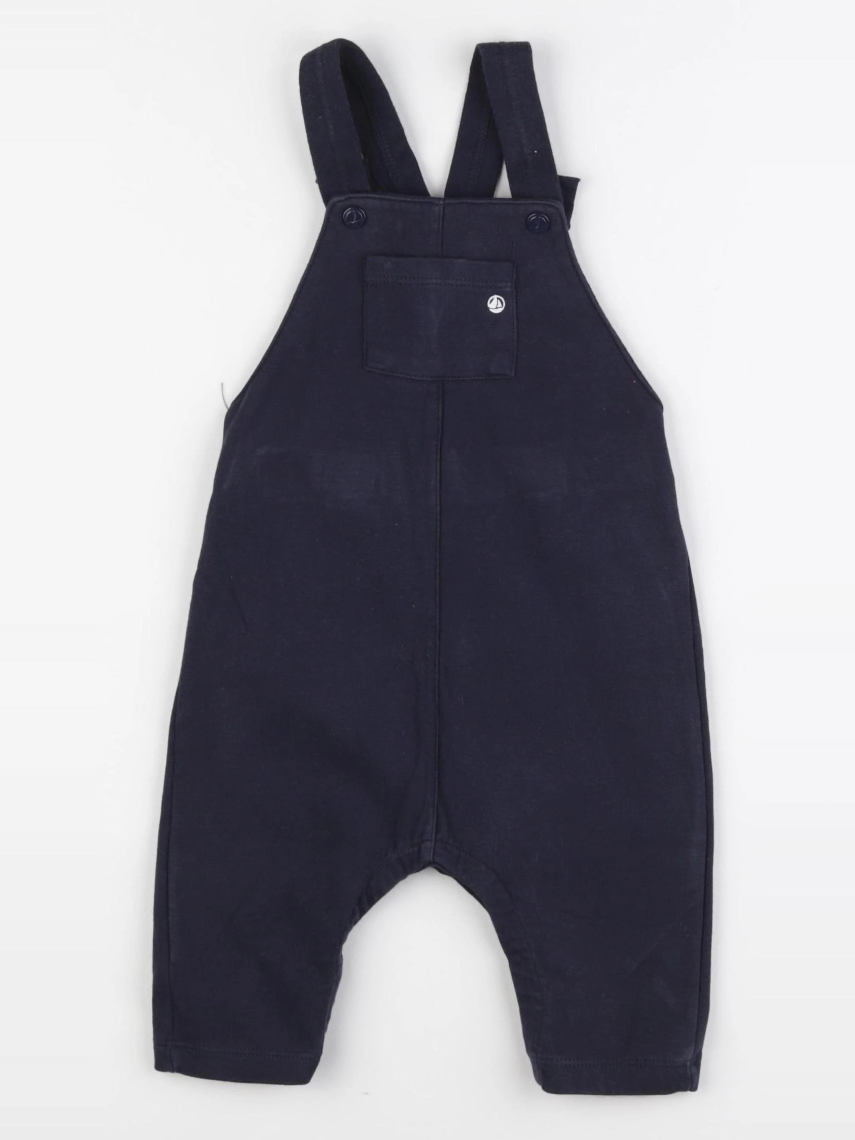 Petit Bateau - combinaison bleu - 12 mois
